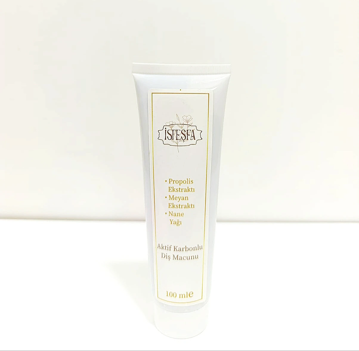 İSTEŞFA AKTİF KARBONLU DOĞAL DİŞ MACUNU