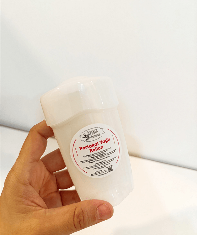 Doğal Portakal Yağlı Rollon - Katı (50gr)