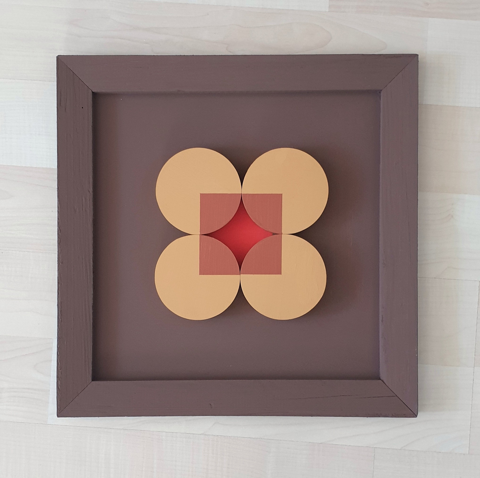 Wooden Geometric Art, Luxury Home Decor, Handmade Wall Decor