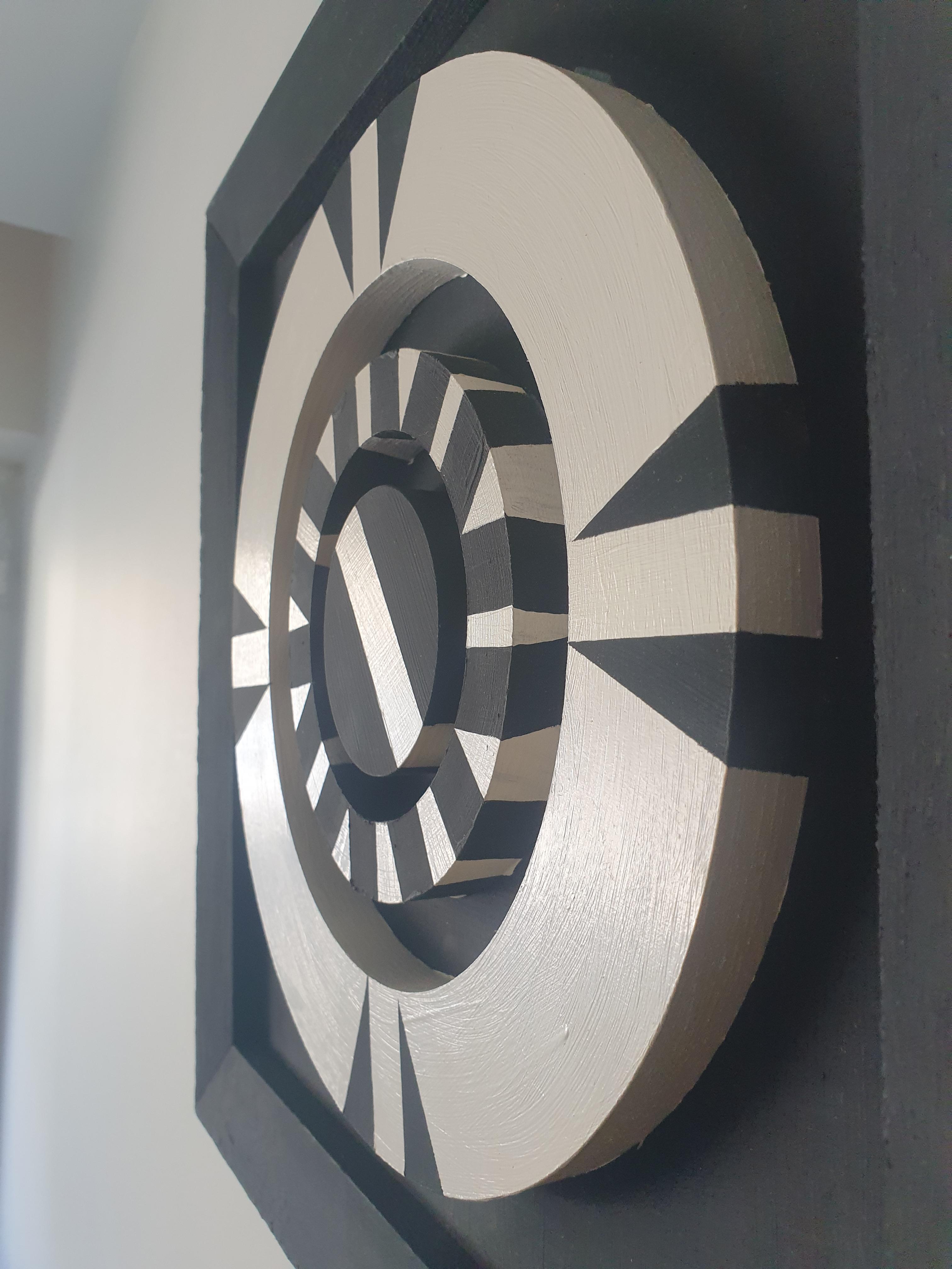 Modern Geometric Wood Wall Art