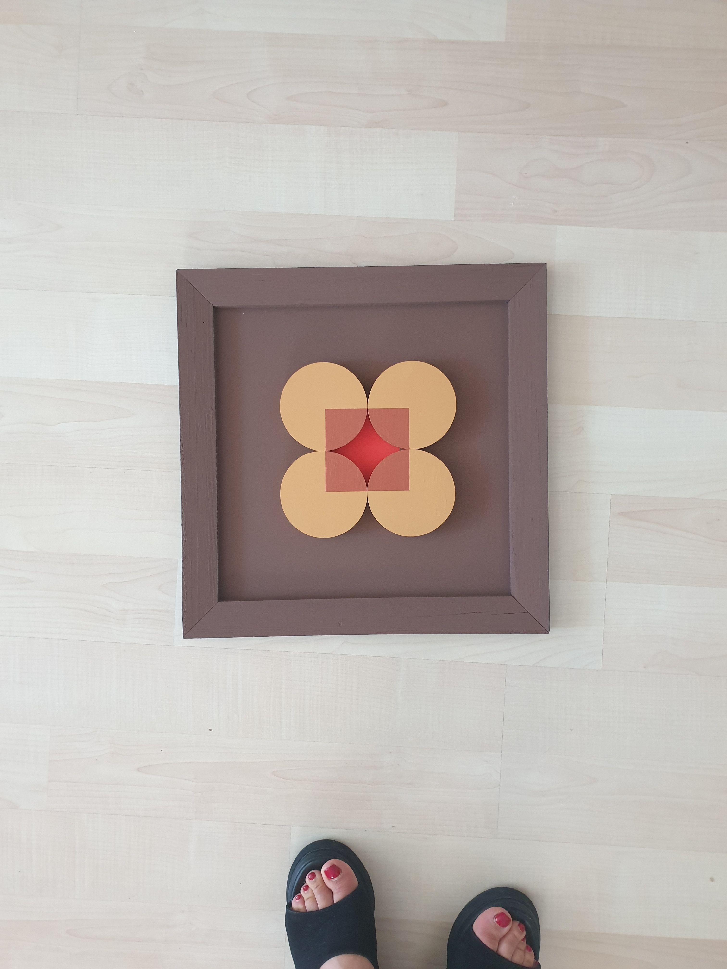 Wooden Geometric Art, Luxury Home Decor, Handmade Wall Decor