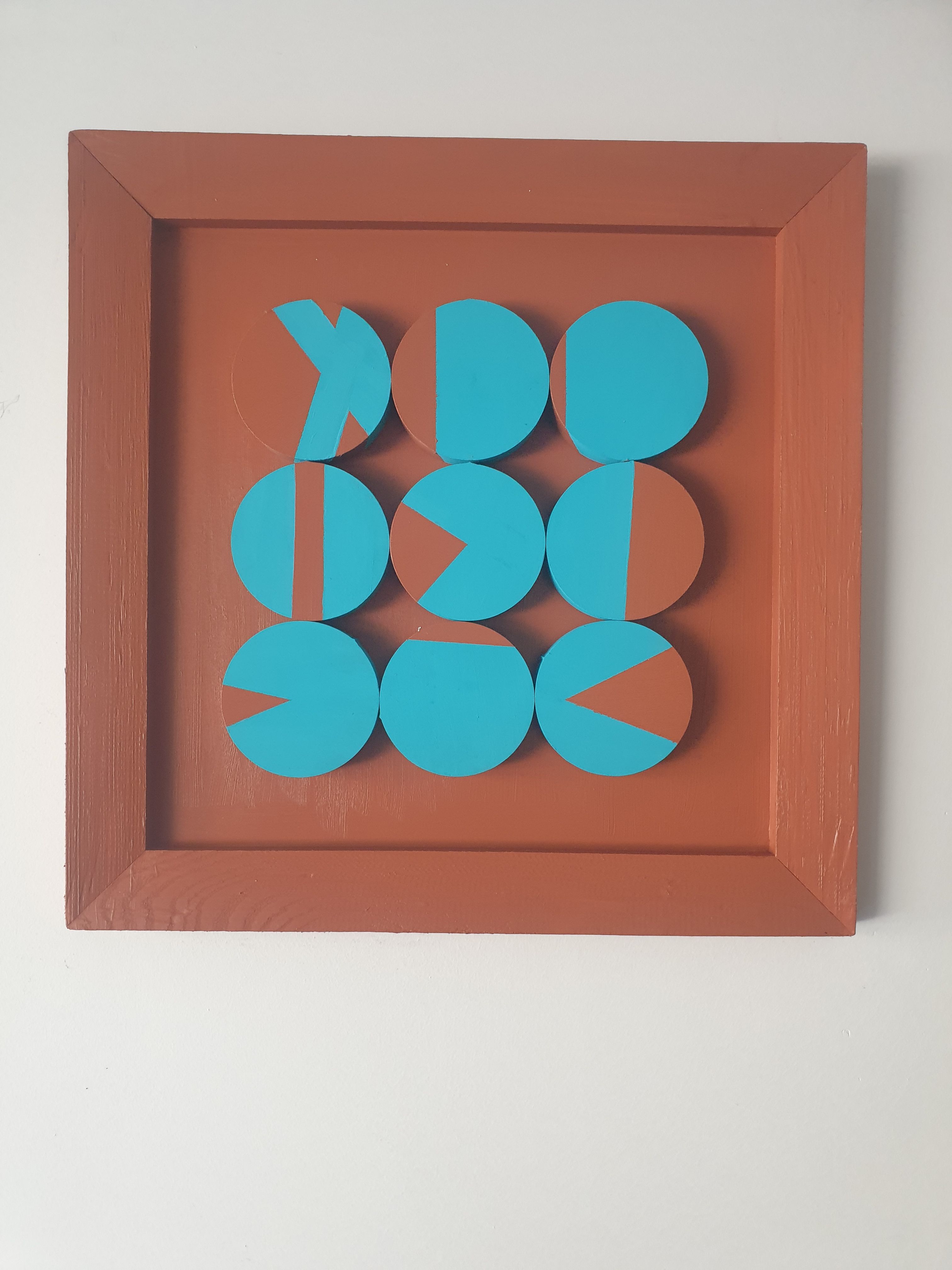 Modern Geometric Wood Wall Art