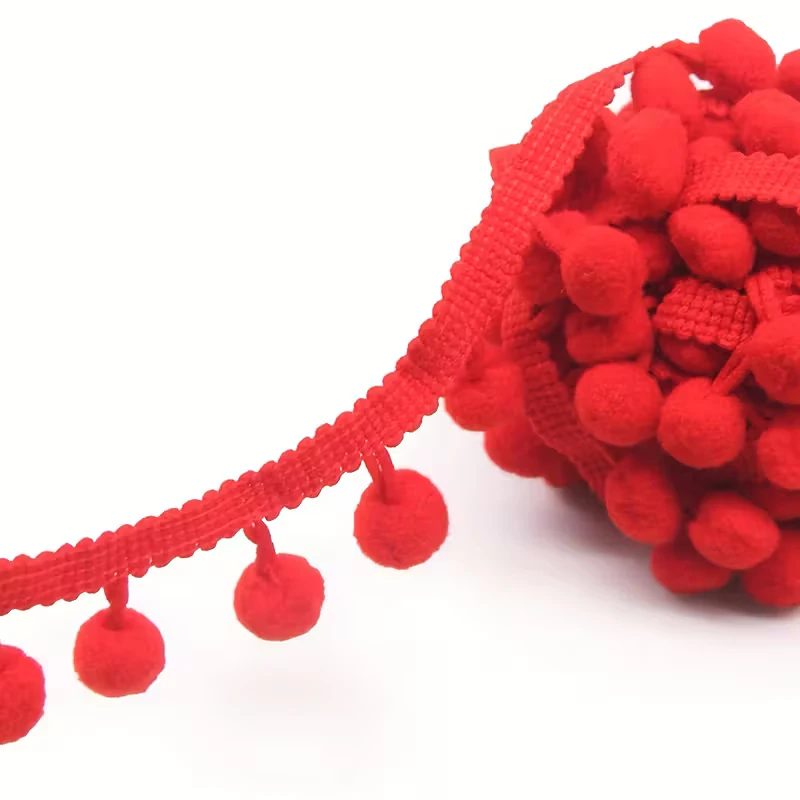 Şerit Ponpon 20 Metre | Dekoratif Ponpon Şerit Süsleme Malzemesi