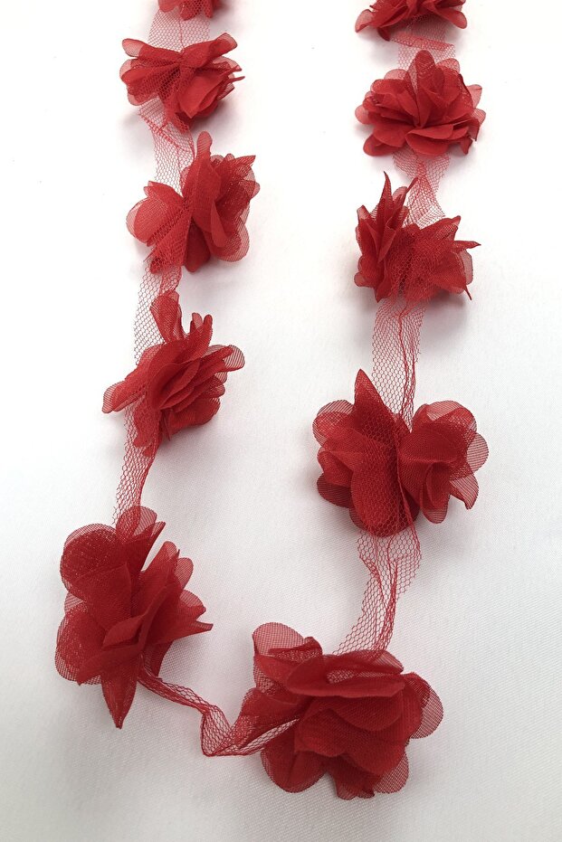 Lazer Kesim Çiçek Şerit 9 Metre – Dekoratif Süsleme, Davetiye, Hobi ve El İşi Malzemesi