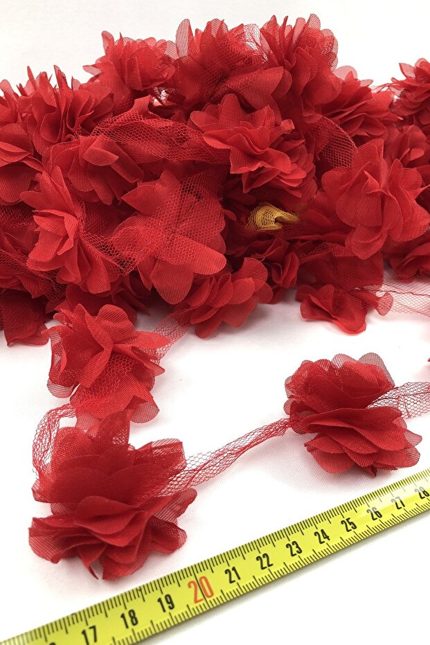 Lazer Kesim Çiçek Şerit 9 Metre – Dekoratif Süsleme, Davetiye, Hobi ve El İşi Malzemesi