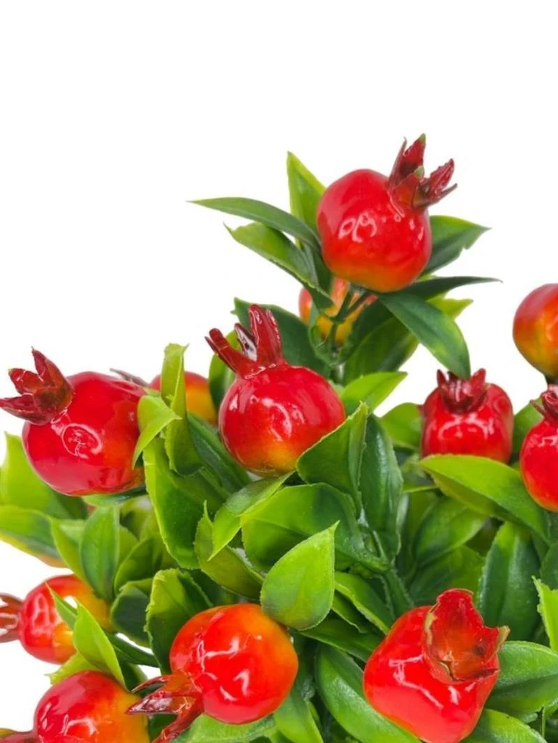 1. Kalite Nar Demeti Meyve Yapay Bitki