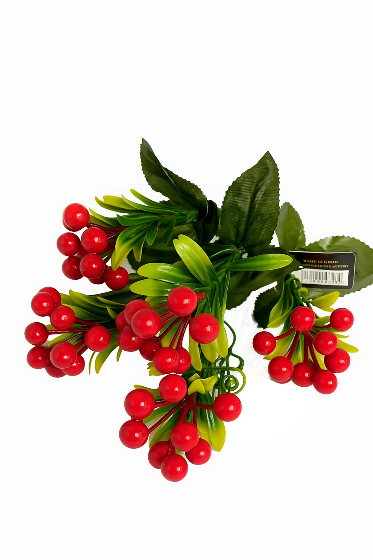 1. Kalite 5 Dallı Aranjmanlı Kokina Demeti Yapay Bitki 40 CM Yaprak Model