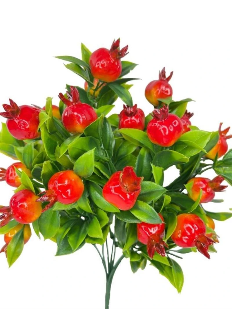 1. Kalite Nar Demeti Meyve Yapay Bitki