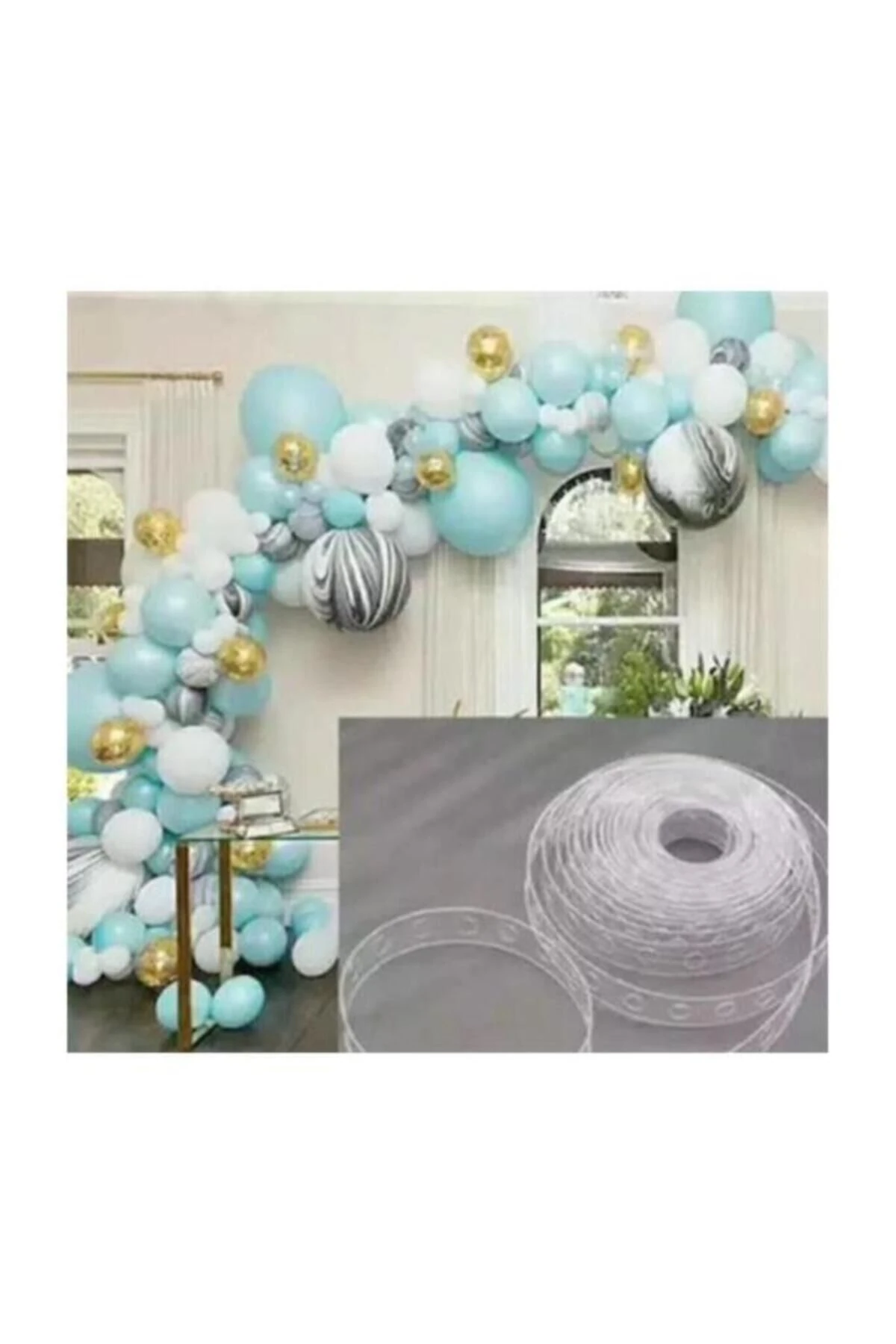 Balon Zinciri Şeridi Aparatı 5 Metre