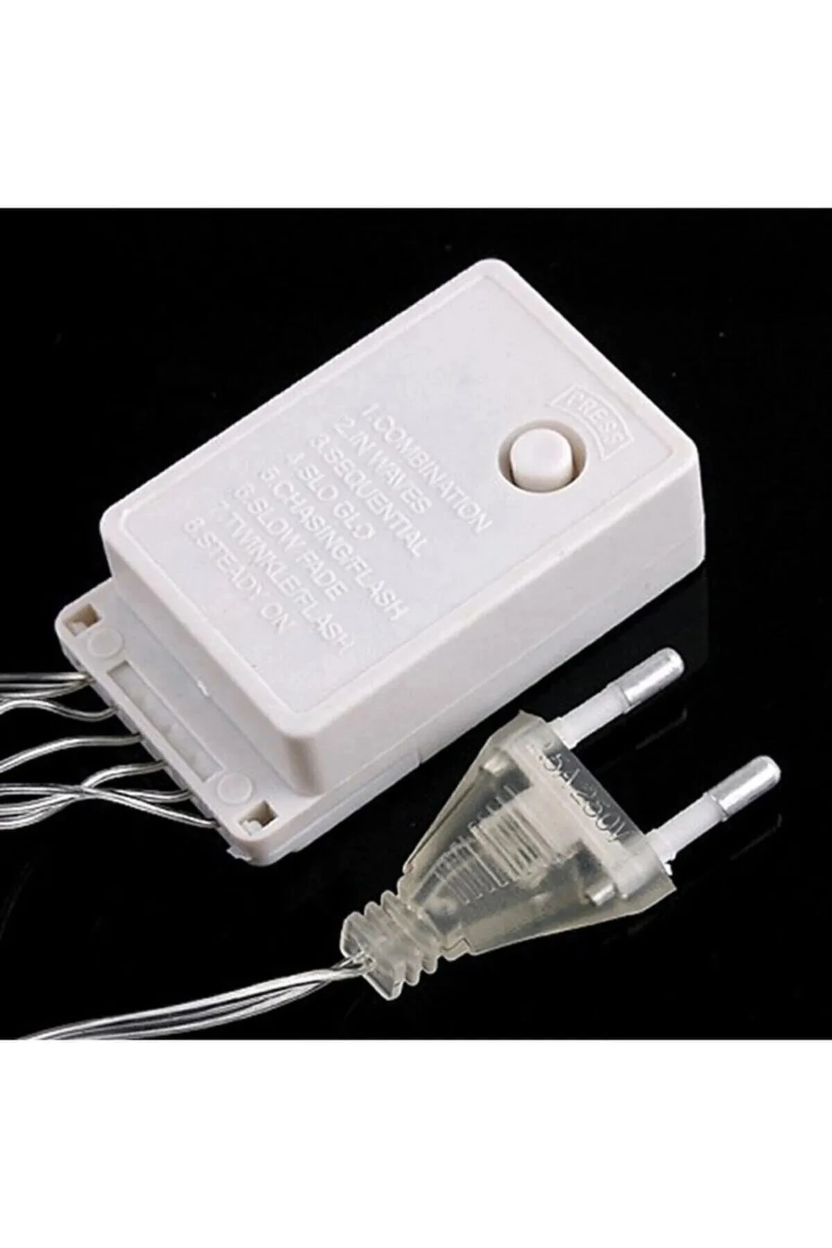 Soft Pirinç Led 8 Fonksiyonlu Kablo Led Renkli 10 Metre 90 Ledli