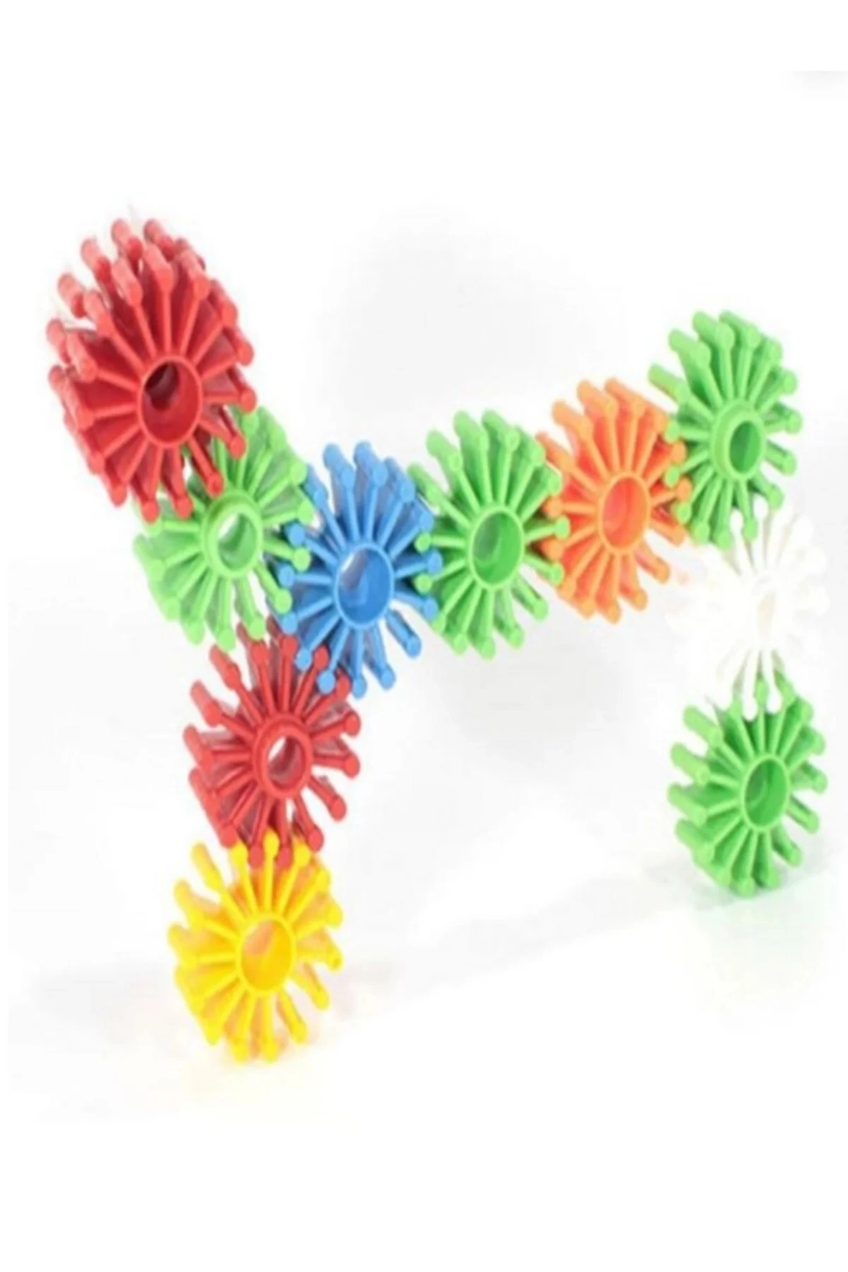 100 Parça Çarklı Puzzle Oyuncak