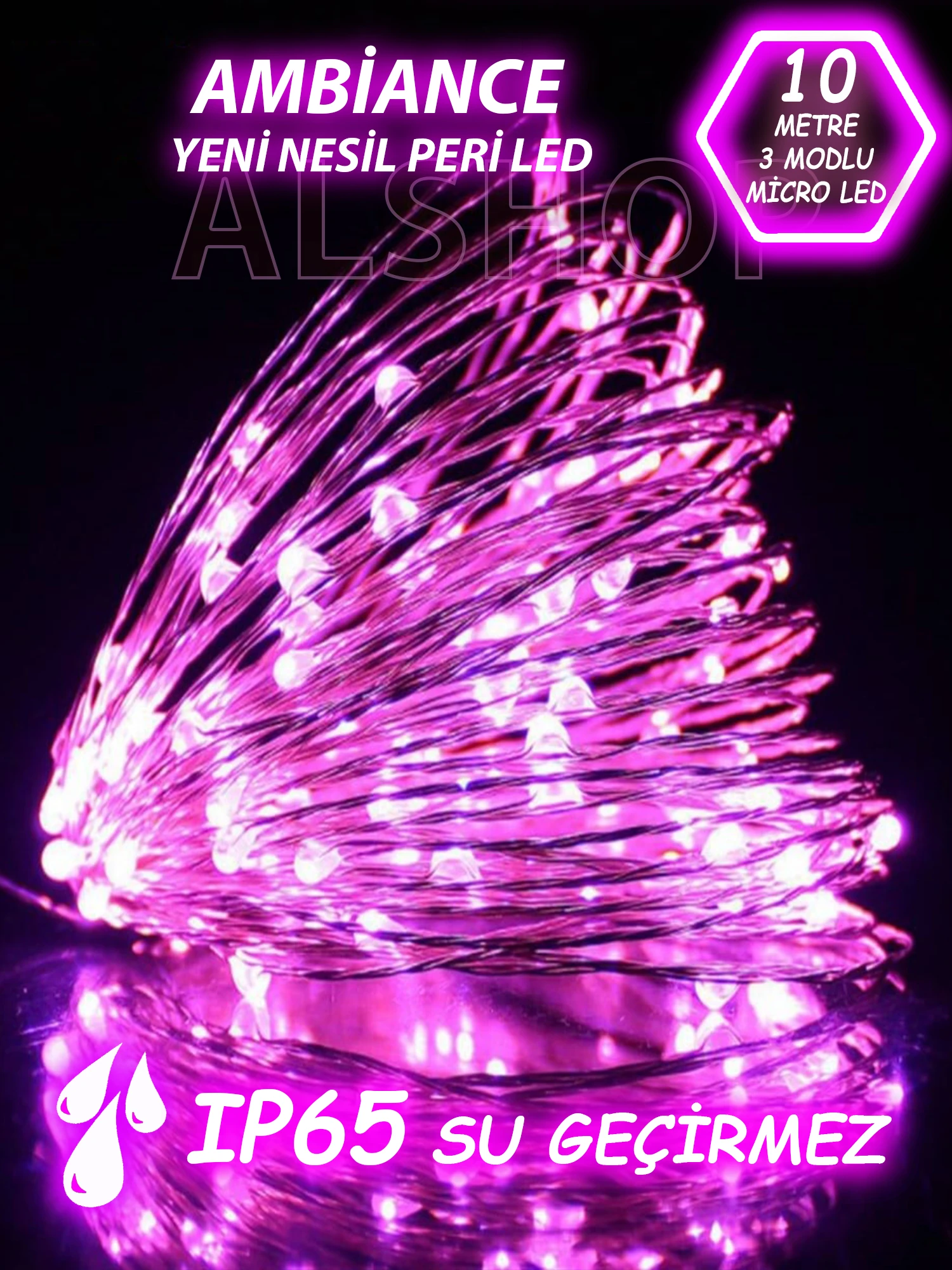 10 Metre Peri Led Yüksek Kaliteli 3 Fonksiyonlu Animasyonlu Led Işık