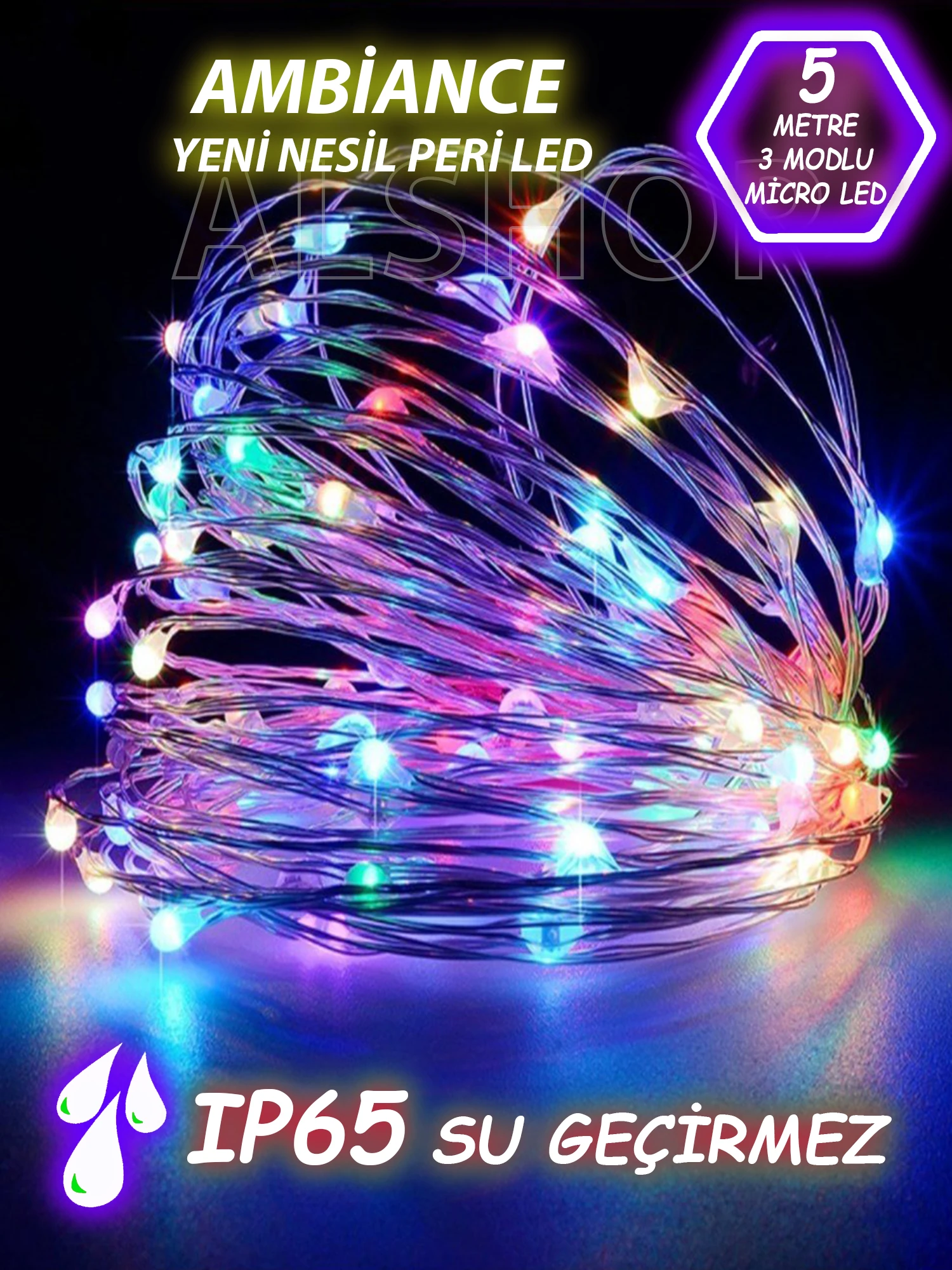 Peri Led Işık 5 Mt Rgb Renkli