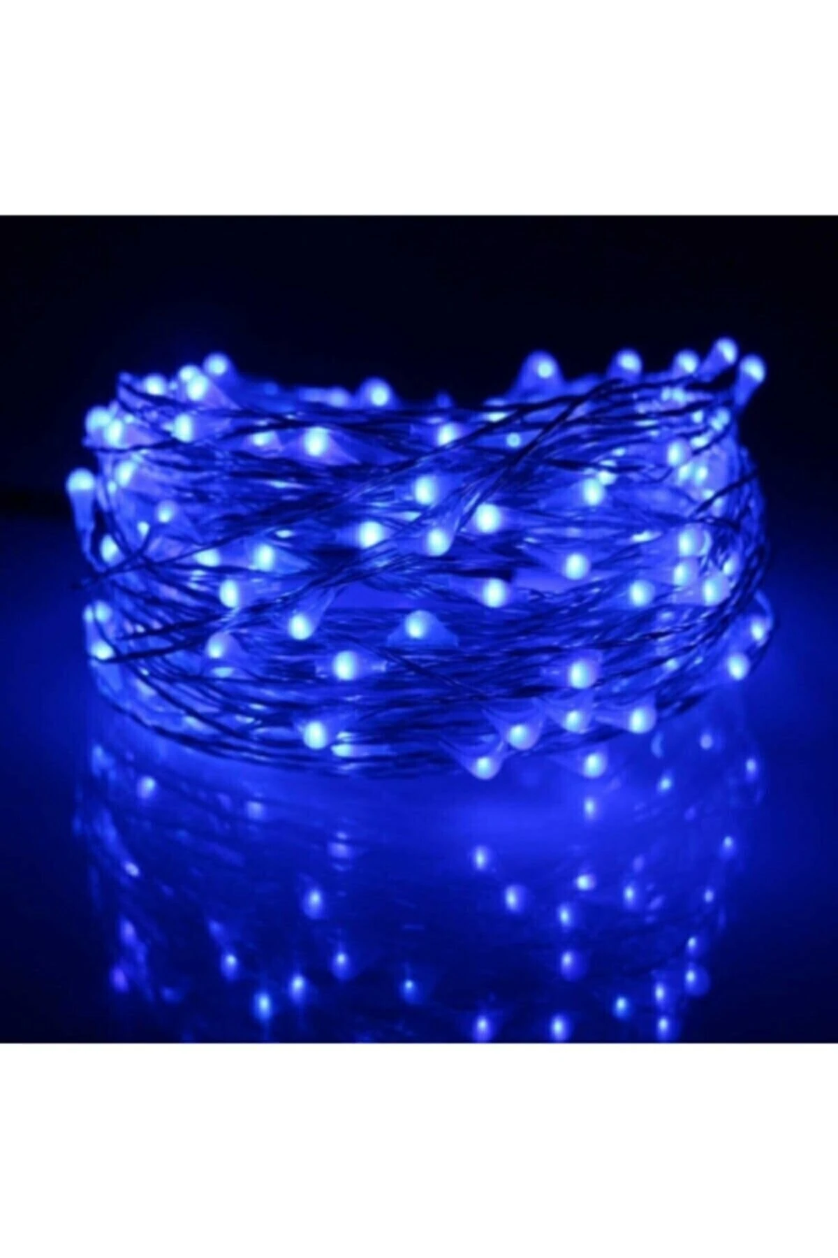 3 Modlu Yeni Nesil 5 Metre 50 Ledli Mavi Peri Led Işık