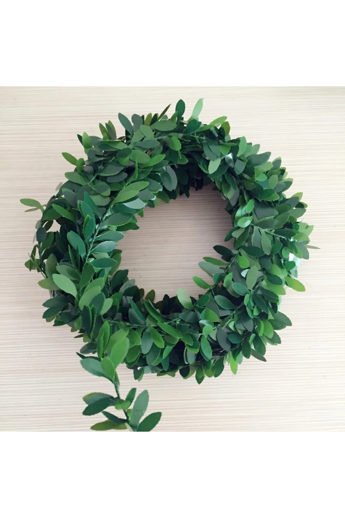 10 Metre Gün Işığı Led 7 Metre Tel Yaprak Şerit Yapay Taç Sarmaşık Çiçek Süs