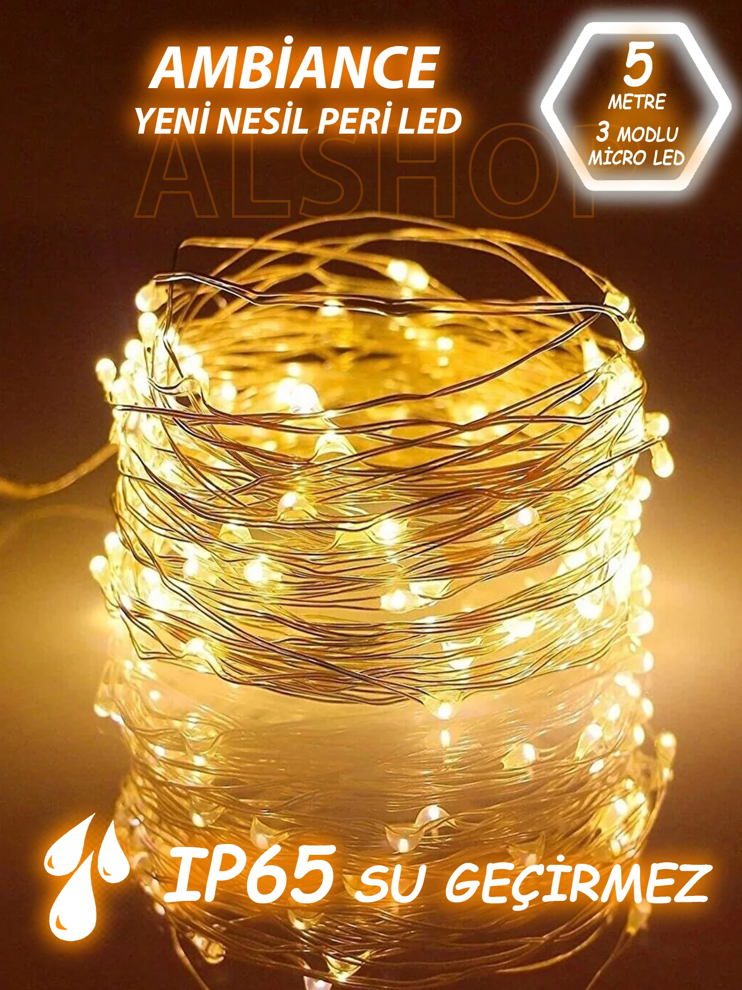 5 Metre Peri Led Işık Gün Işığı Yüksek Kaliteli (3 Fonksiyonlu)