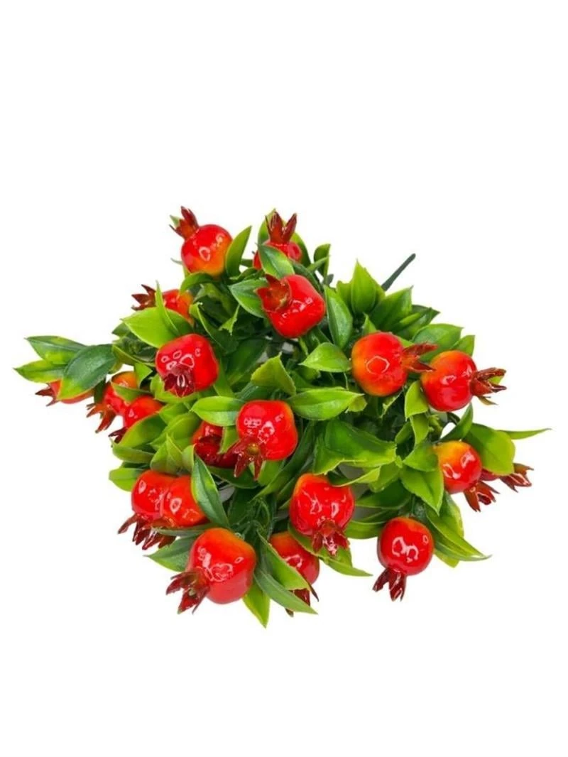 1. Kalite Nar Demeti Meyve Yapay Bitki