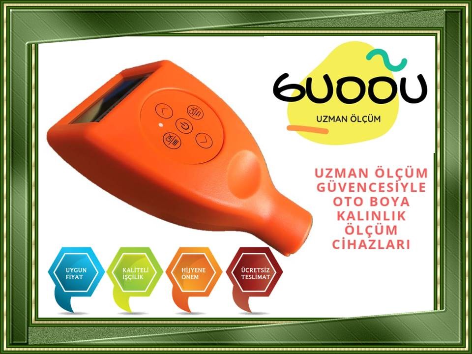 GUOOU ARABA BOYA TEST CİHAZI OTO BOYA KALINLIK ÖLÇÜM CİHAZI