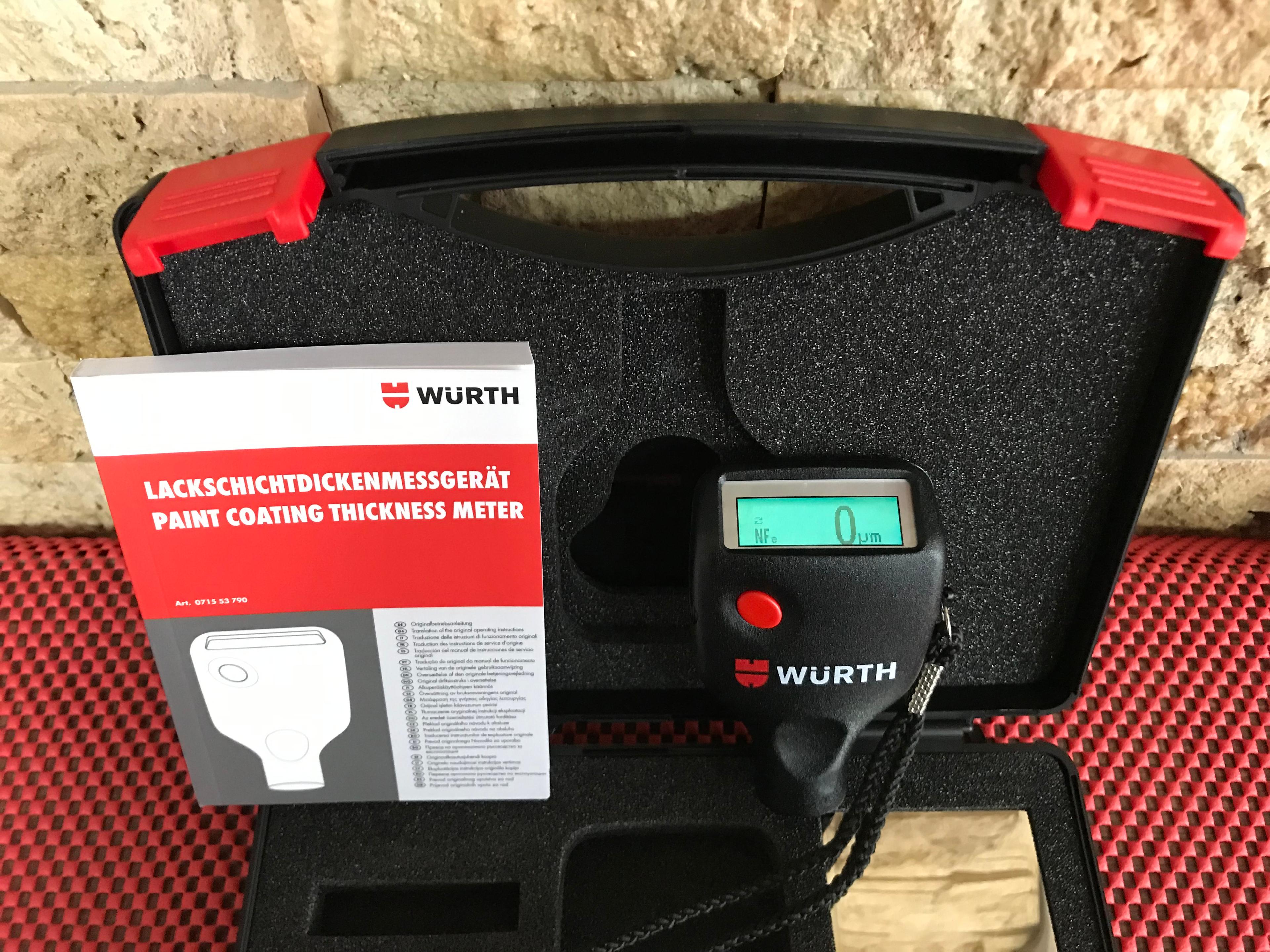 Würth Boya Kalınlık Ölçüm Cihazı