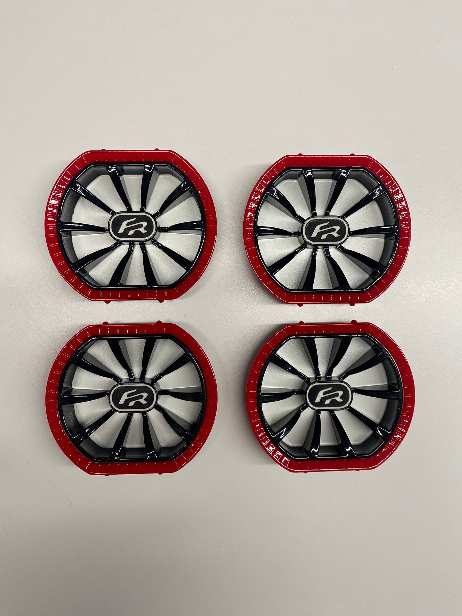 Seat Ibiza 2009-2017 Siyah FR-Kırmızı Havalndırma Menfezi 4 adet HM1005-2