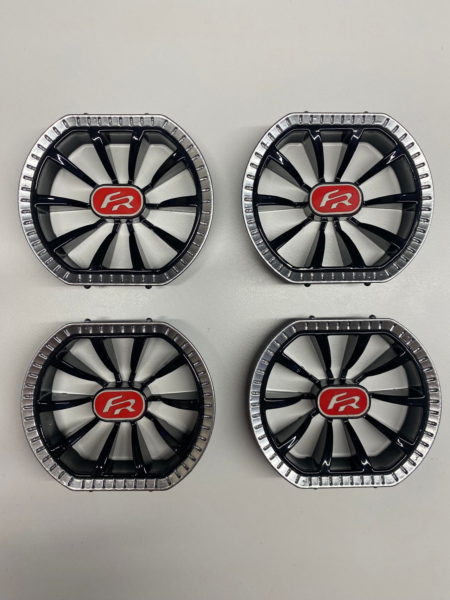 Seat Ibiza 2009-2017 Kırmızı FR-Gümüş Havalndırma Menfezi 4 adet HM1005-3