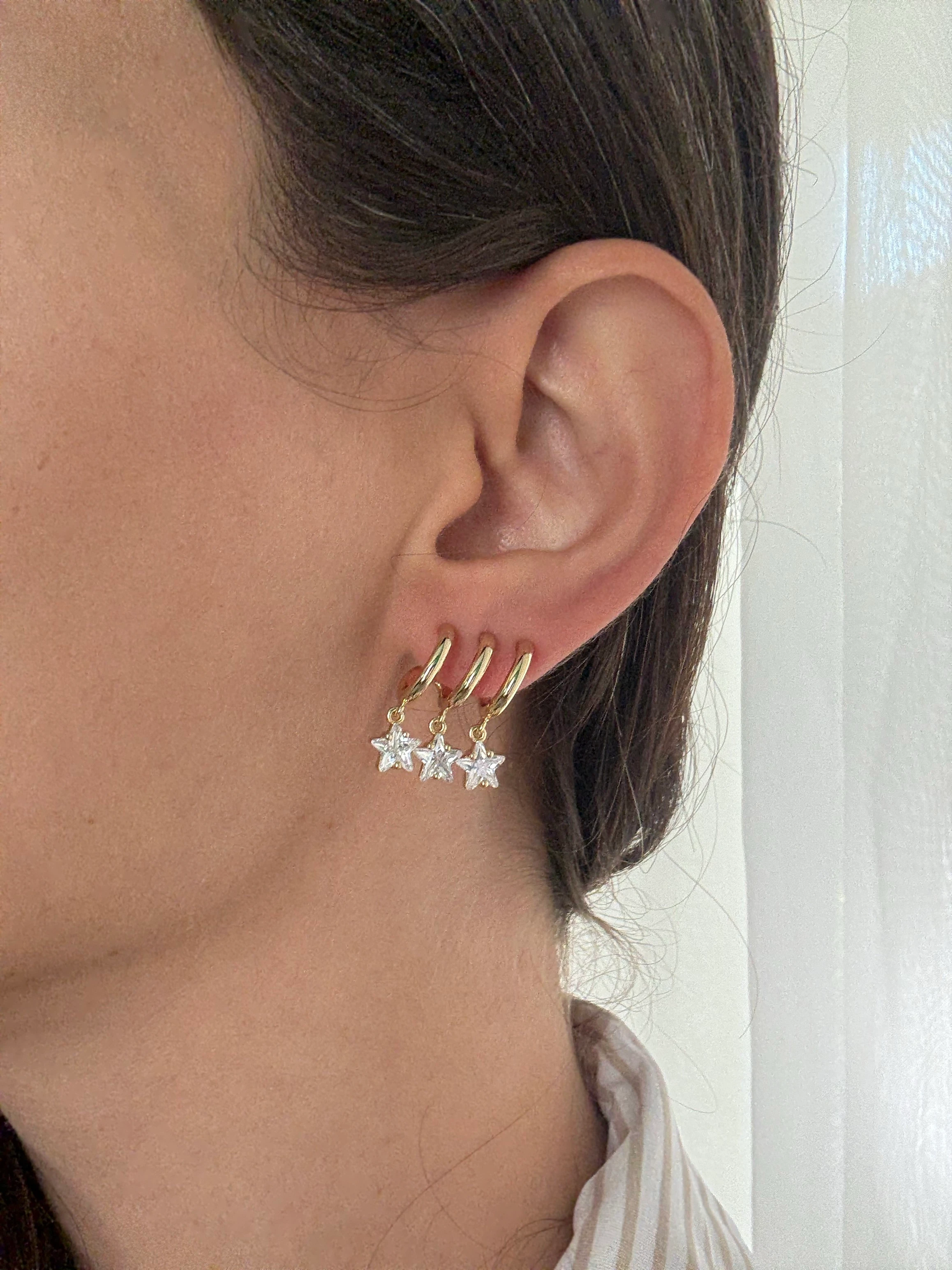 Çoklu Yıldız Küpe