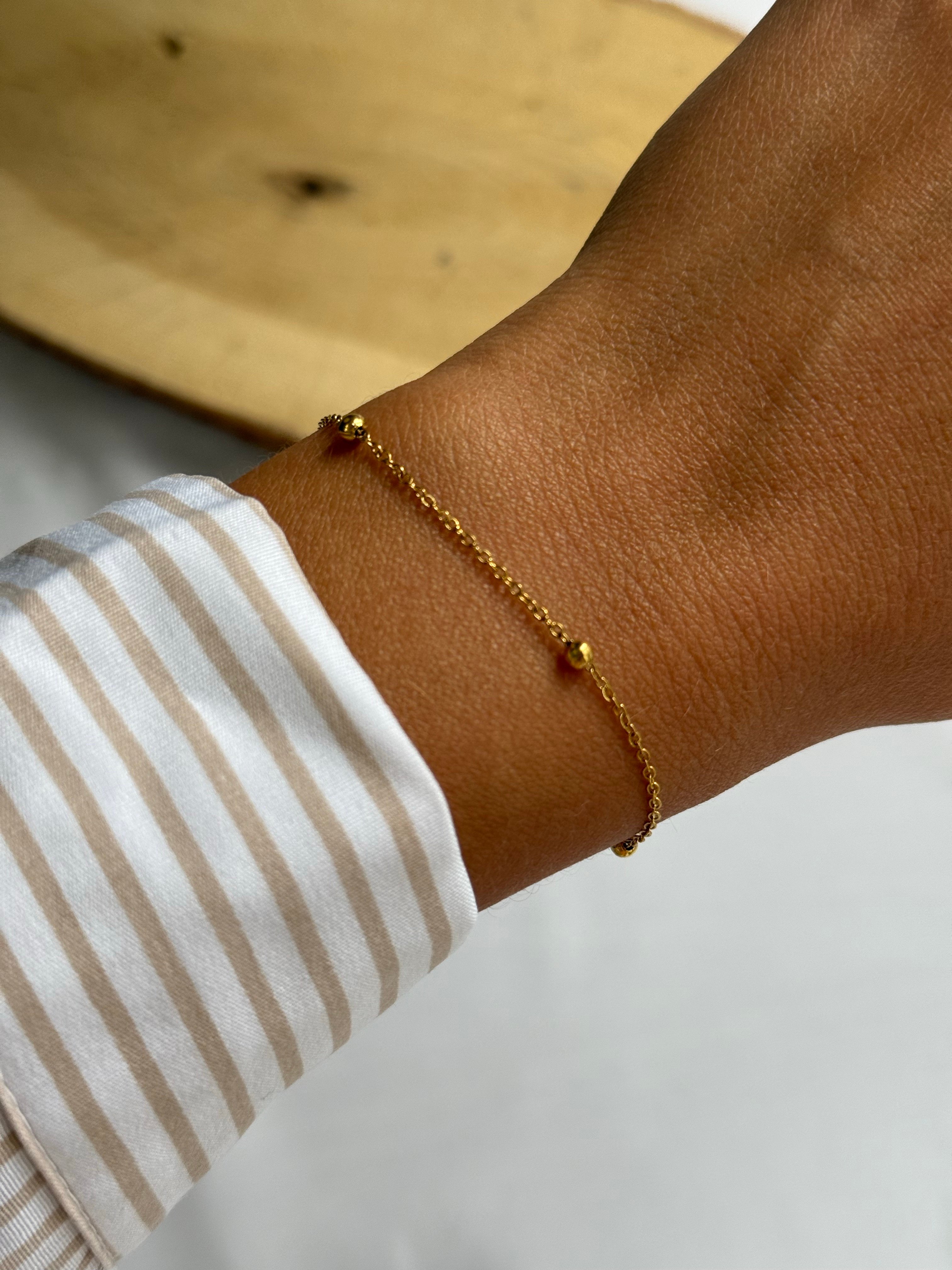 Minimal Topçuk Bileklik