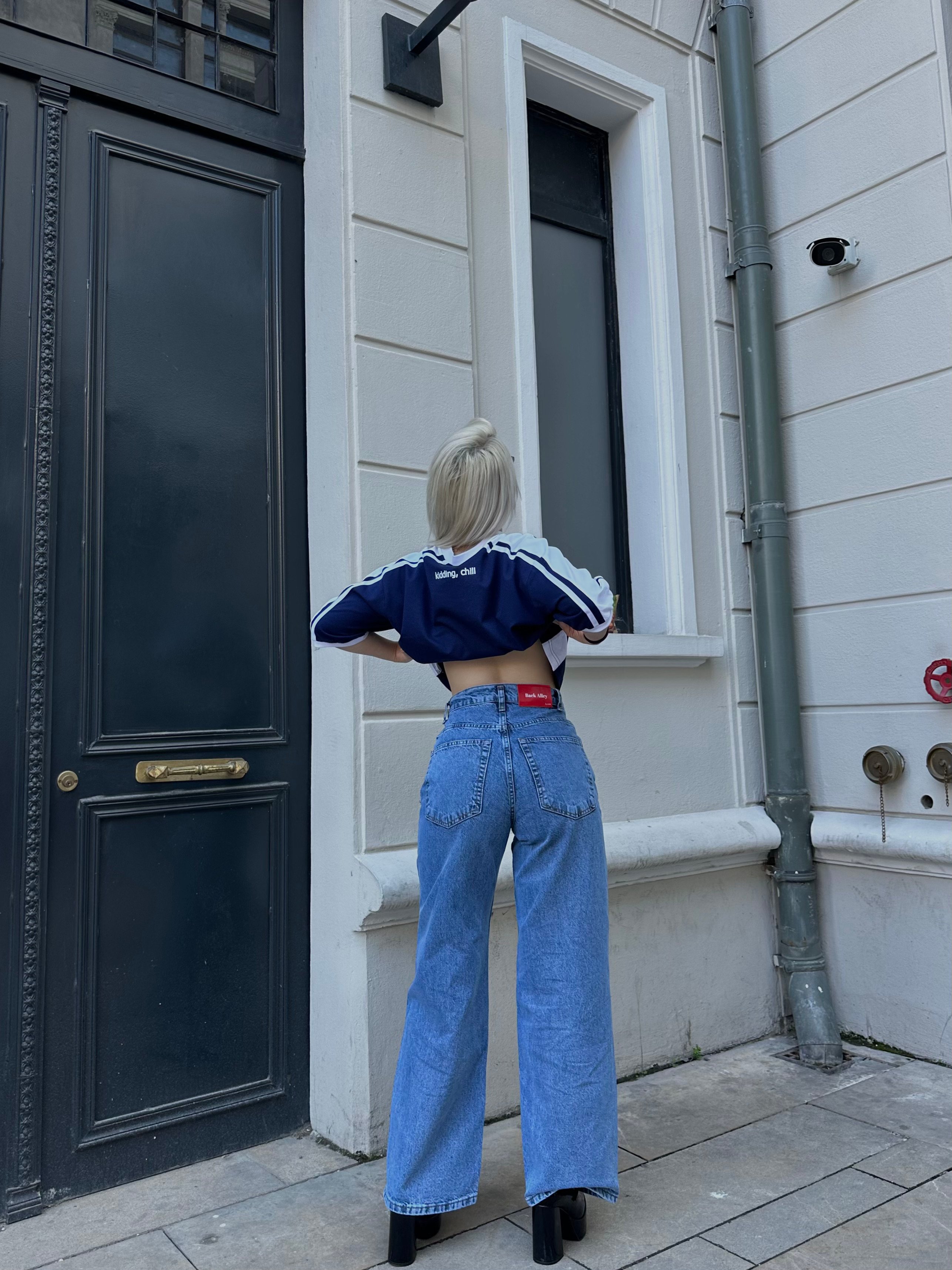B.Alley Baggy Jeans Mavi