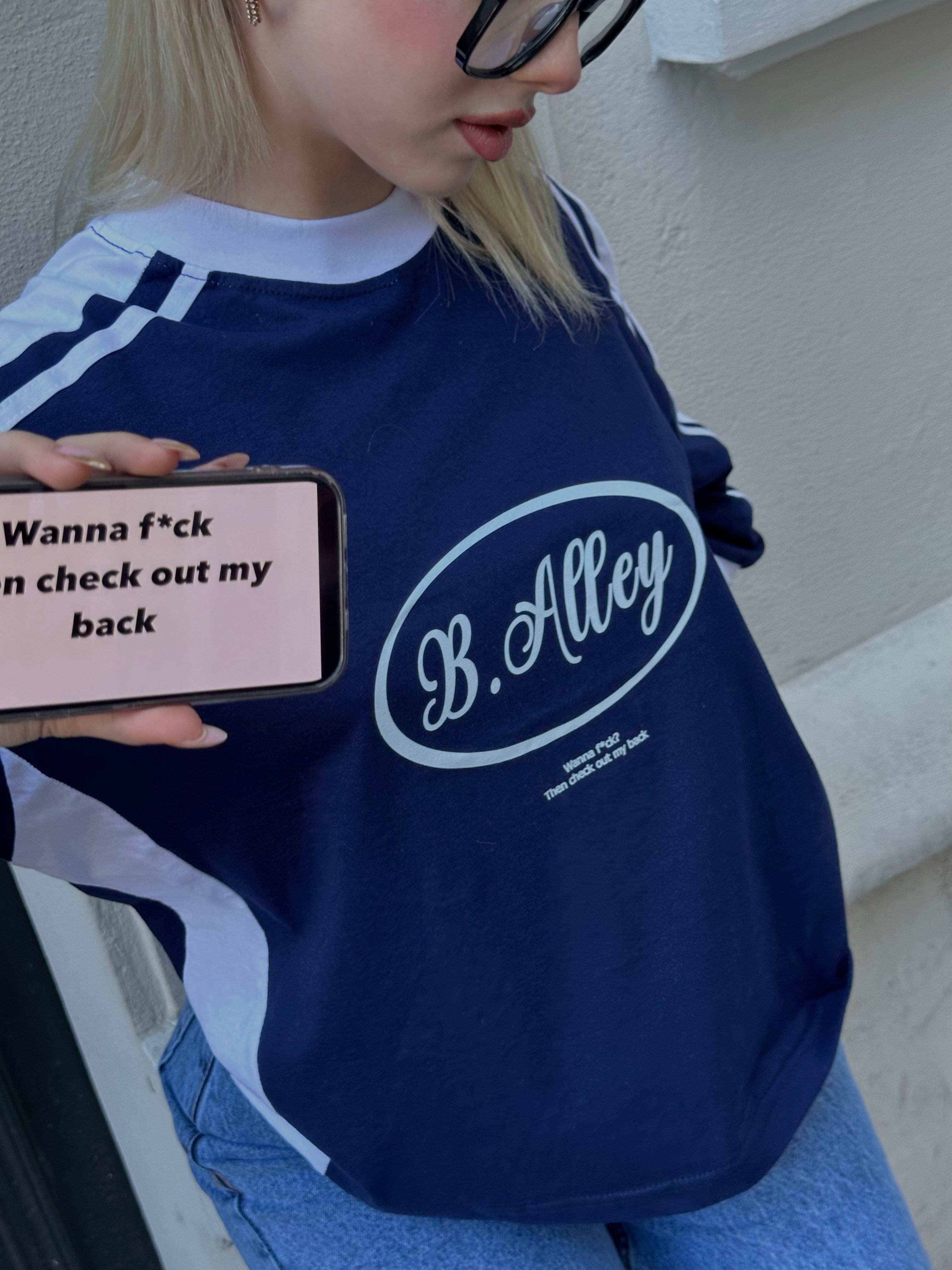 B.Alley Mavi tshirt