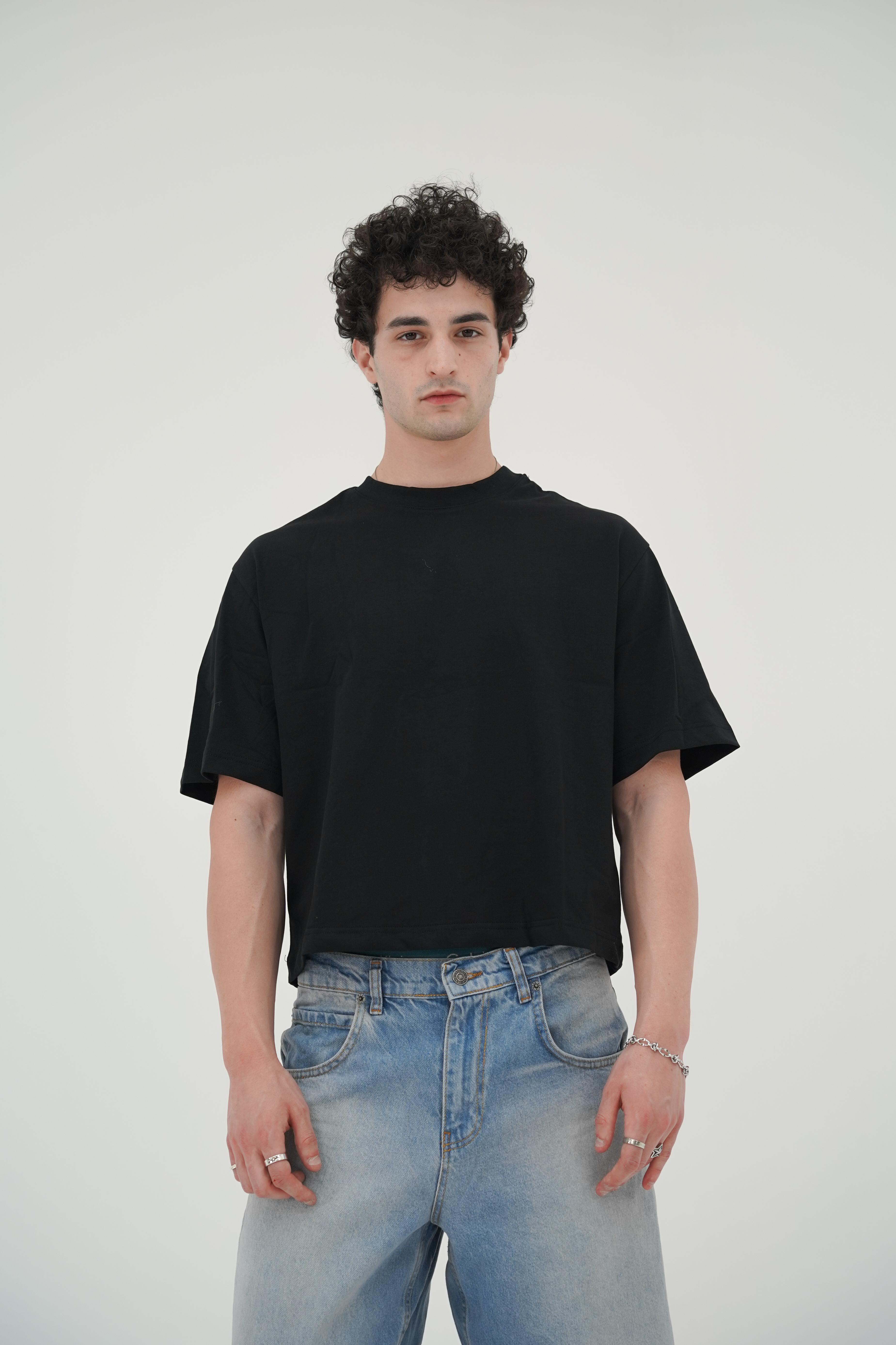 Boxy Tee Siyah