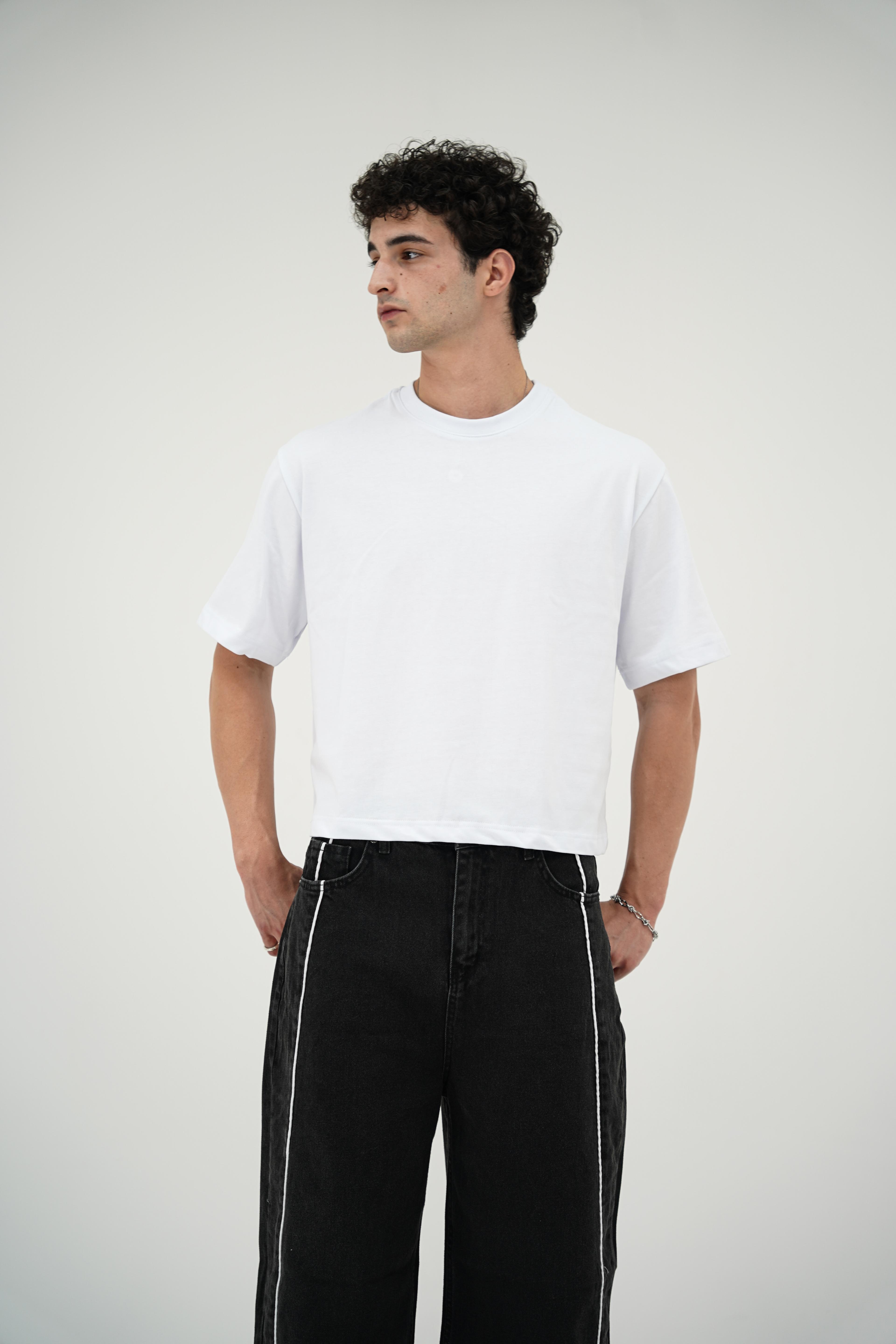 Boxy Tee Beyaz