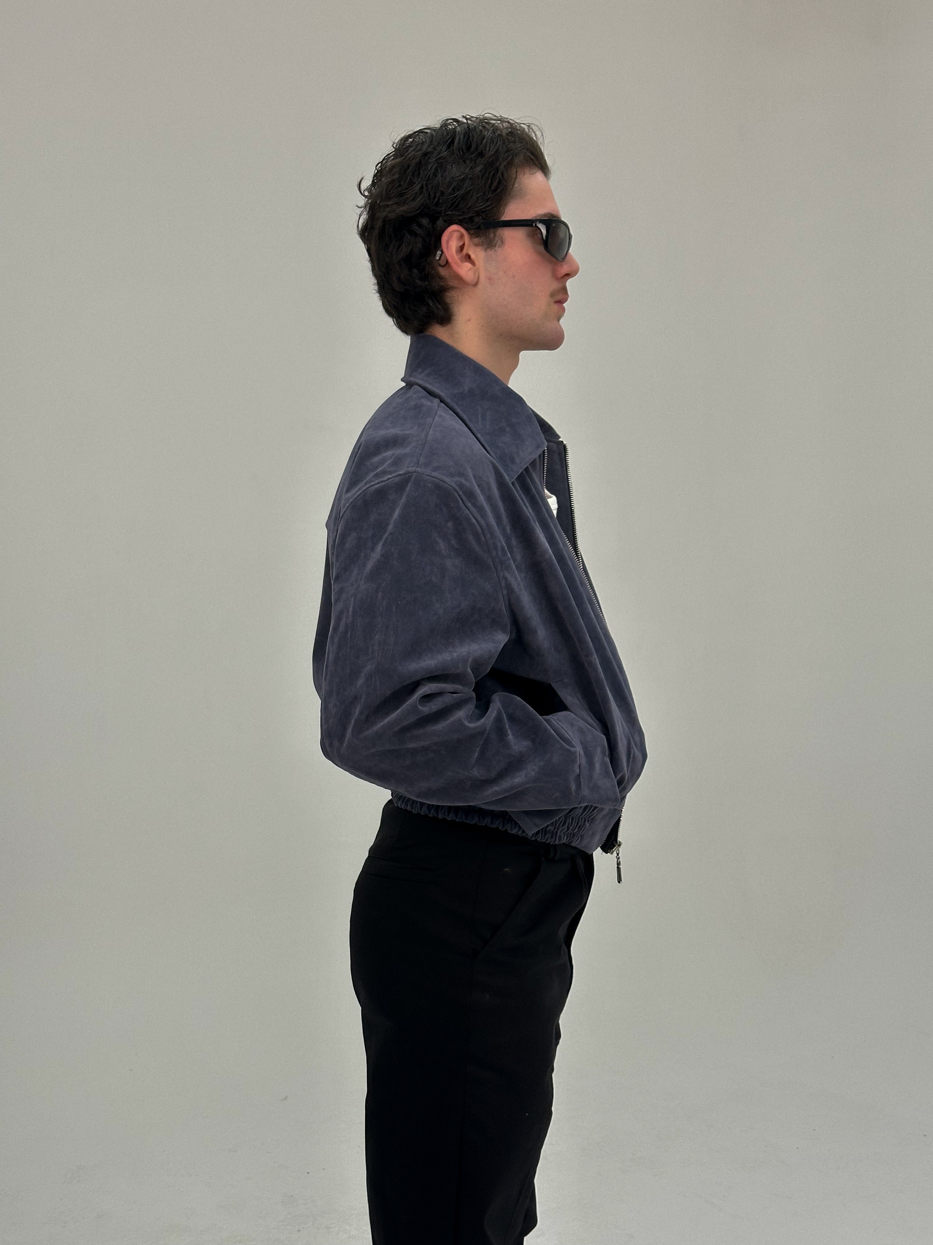 Noir Süet Ceket (indigo)