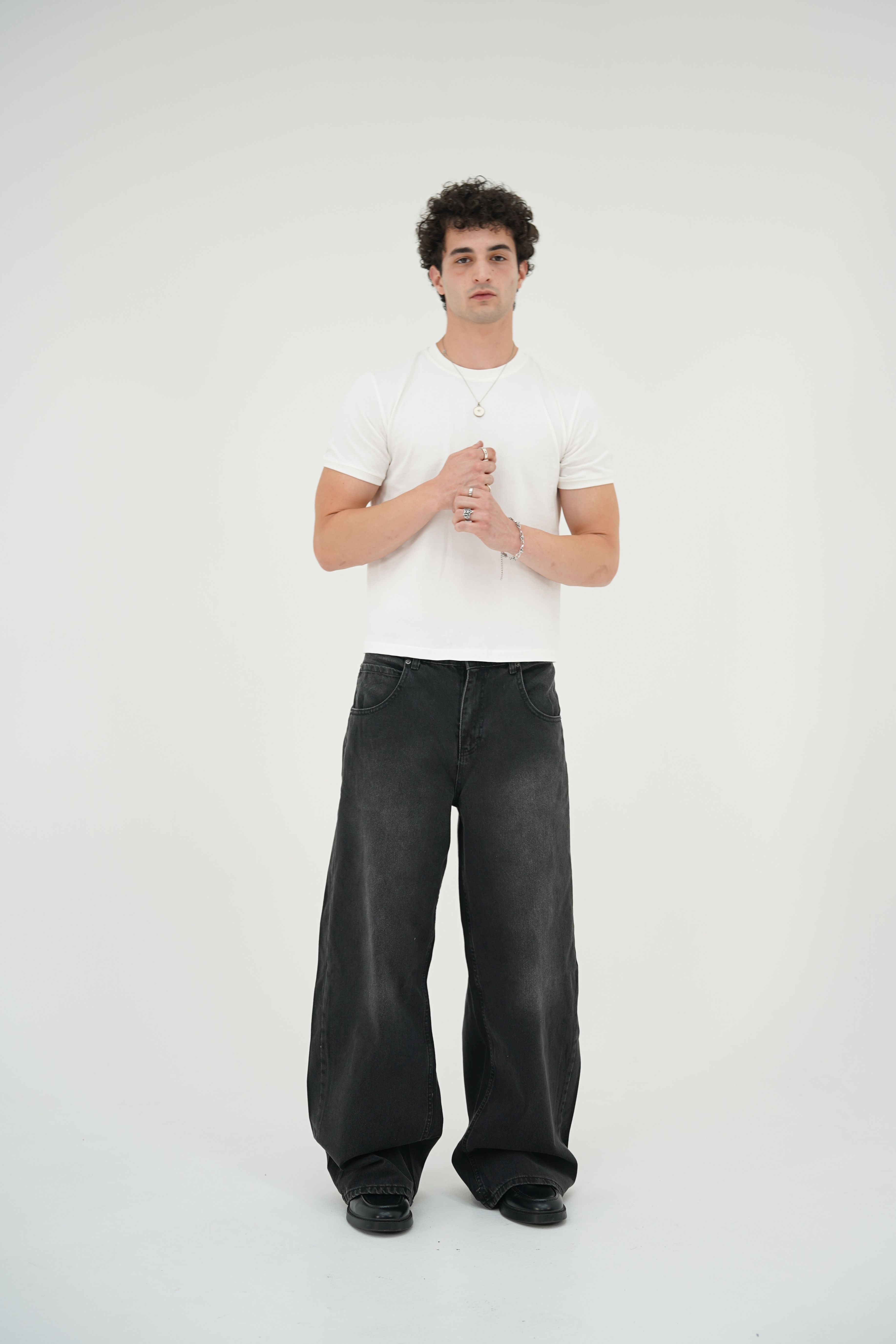 Koyu gri Ultra Baggy Pantolon