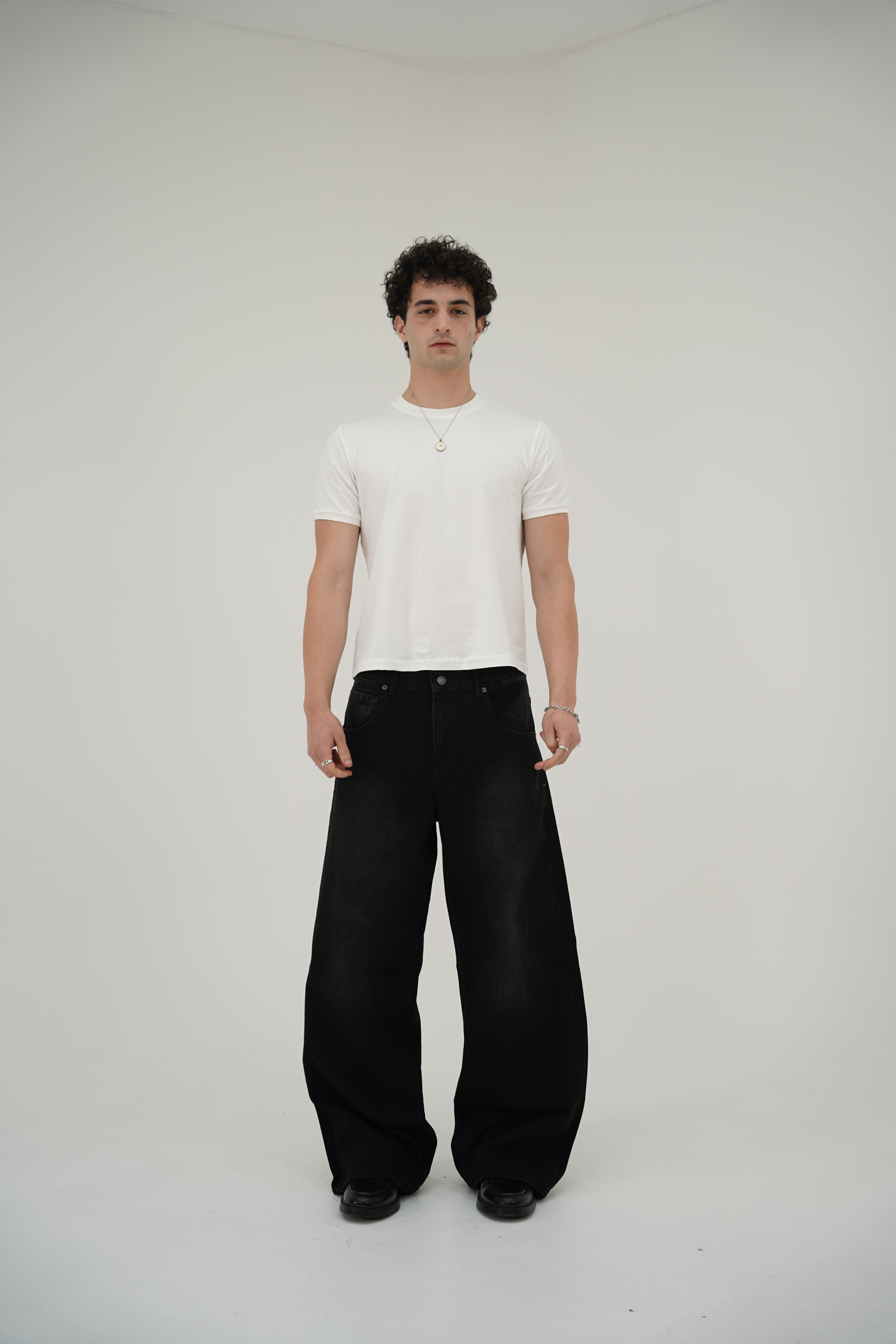 Ultra Baggy Siyah Pantolon