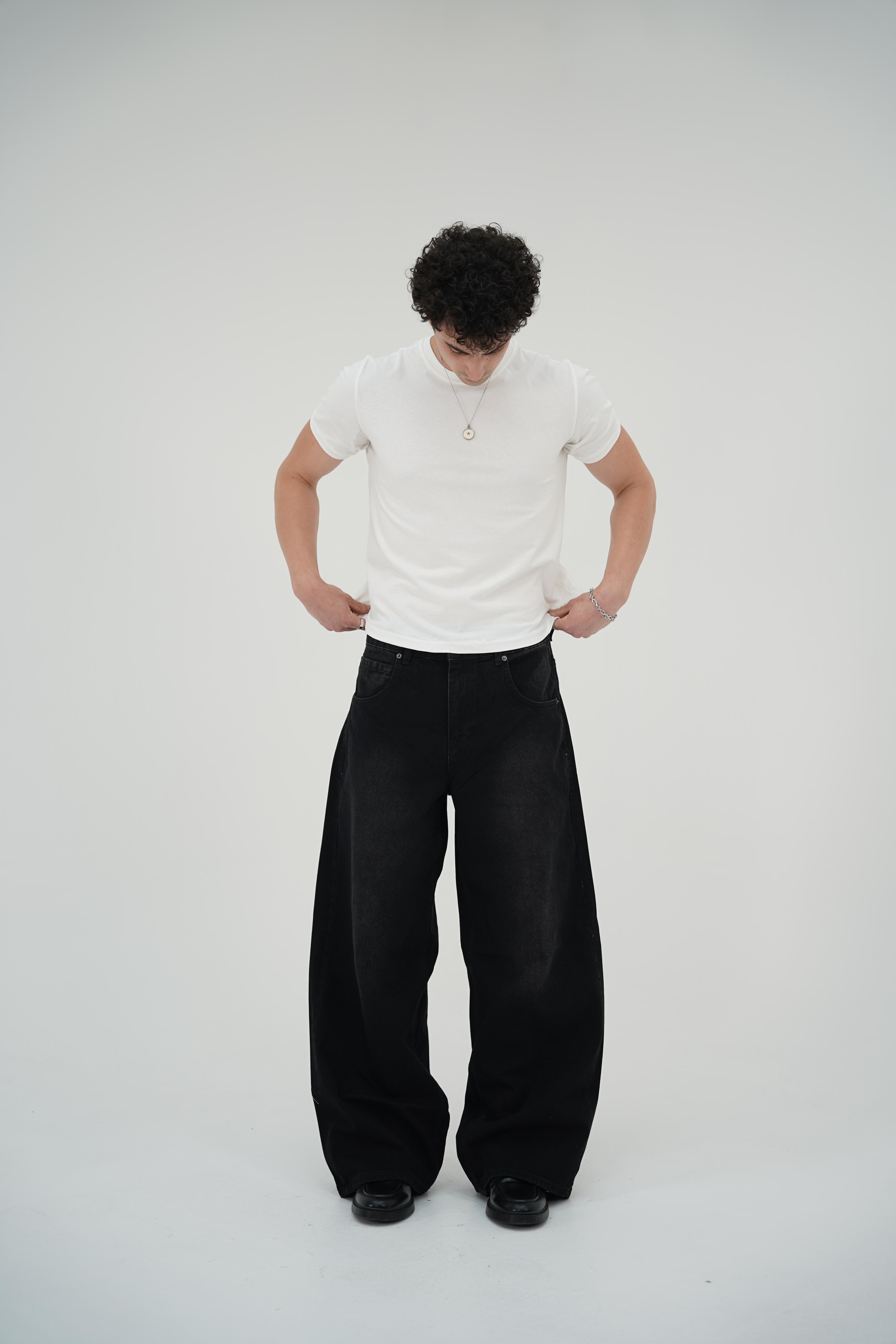 Ultra Baggy Siyah Pantolon