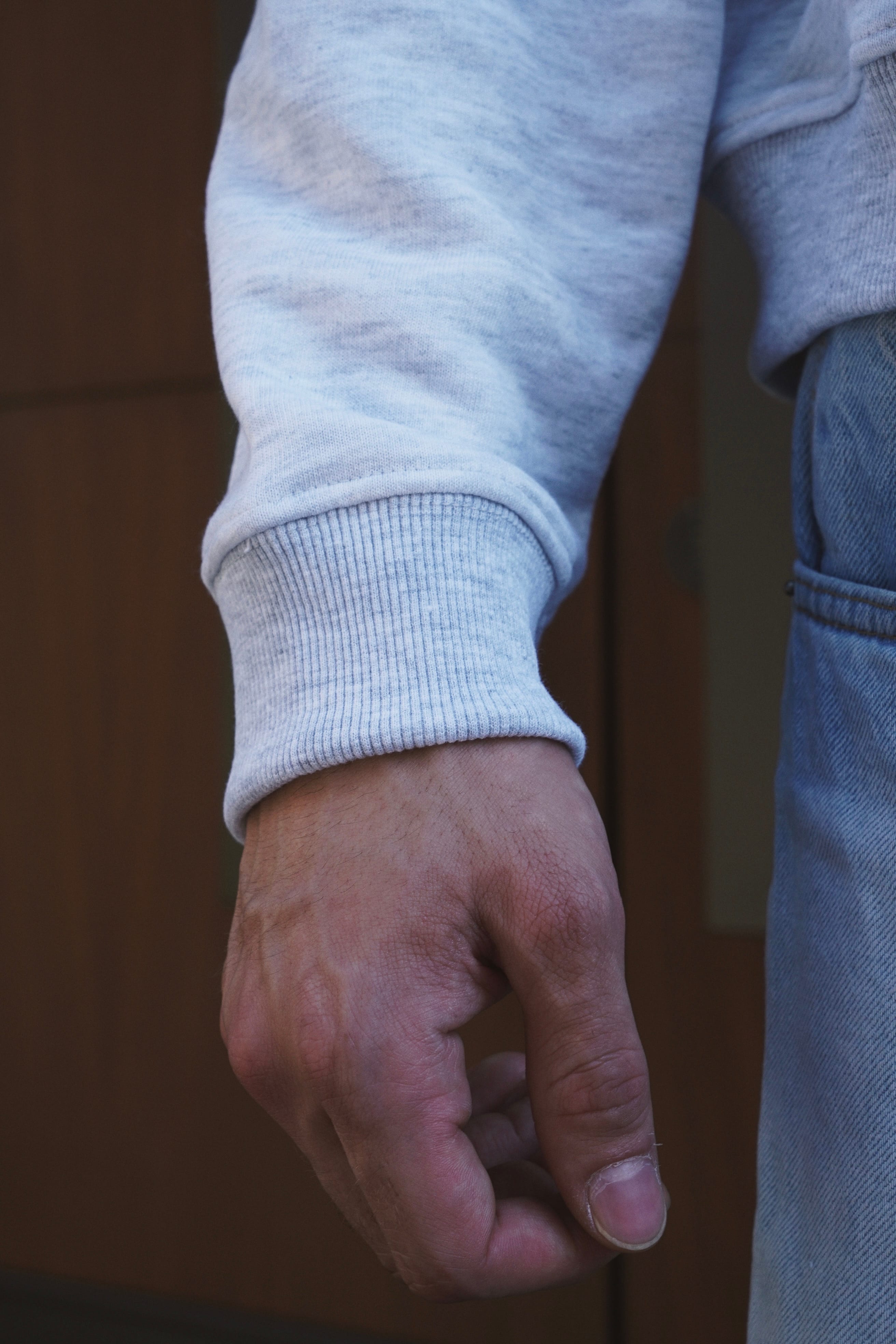 Boxy Gri Sweatshirt
