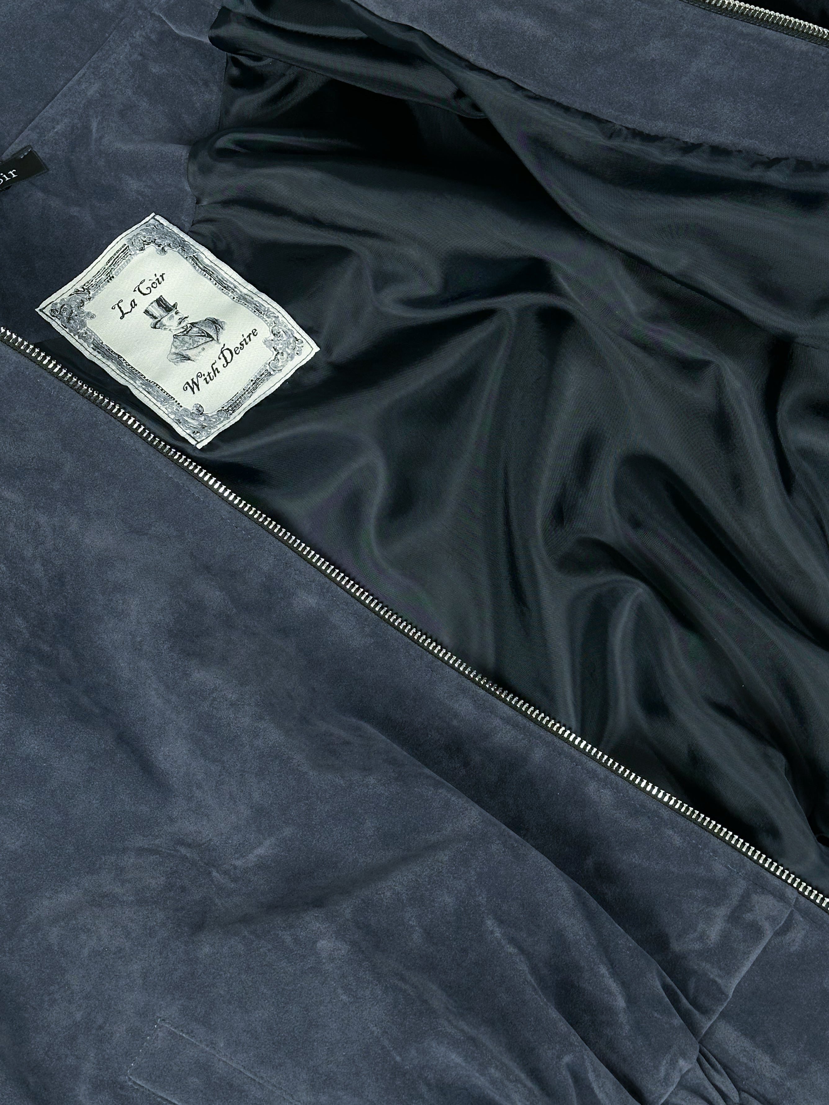 Noir Süet Ceket (indigo)