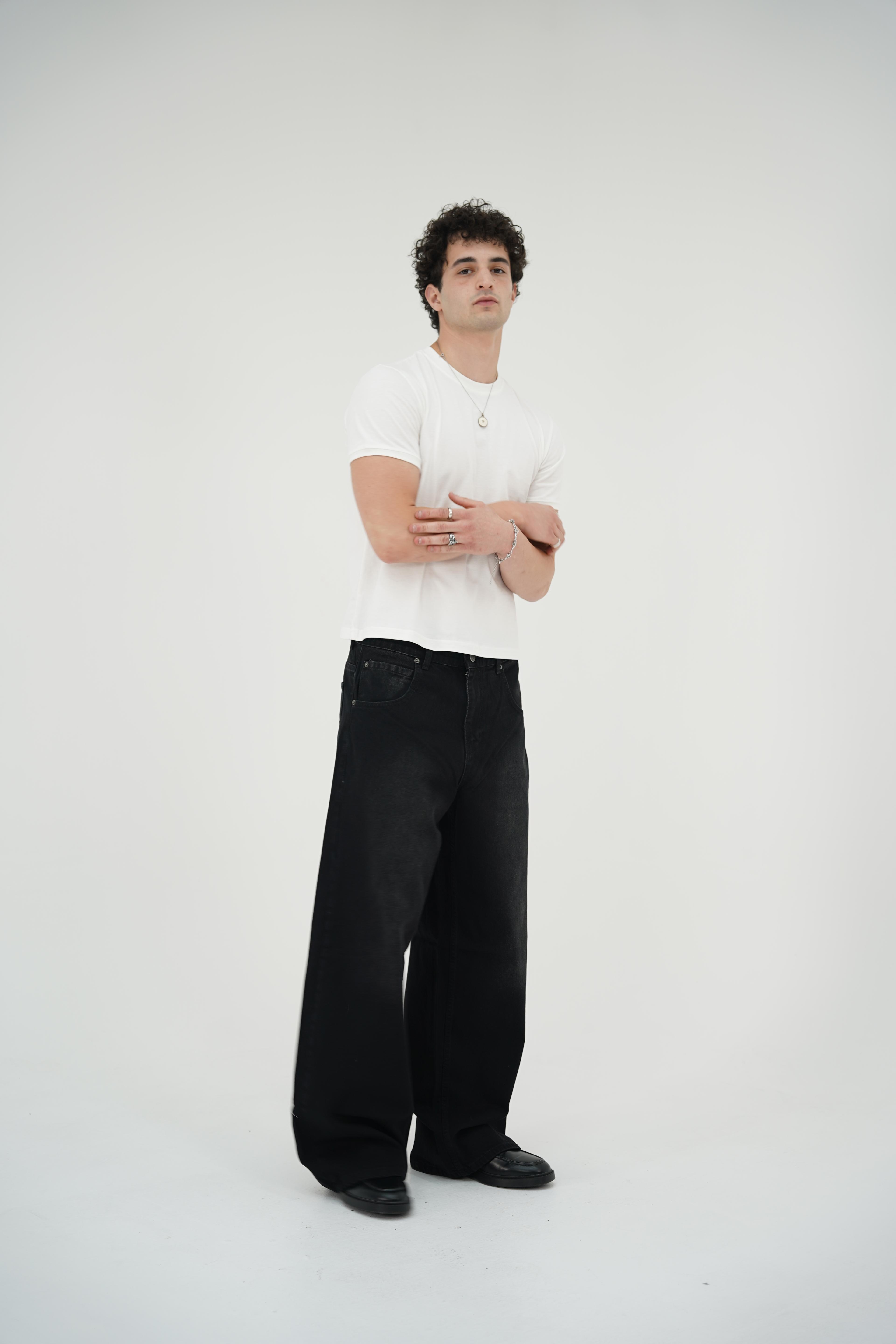 Ultra Baggy Siyah Pantolon