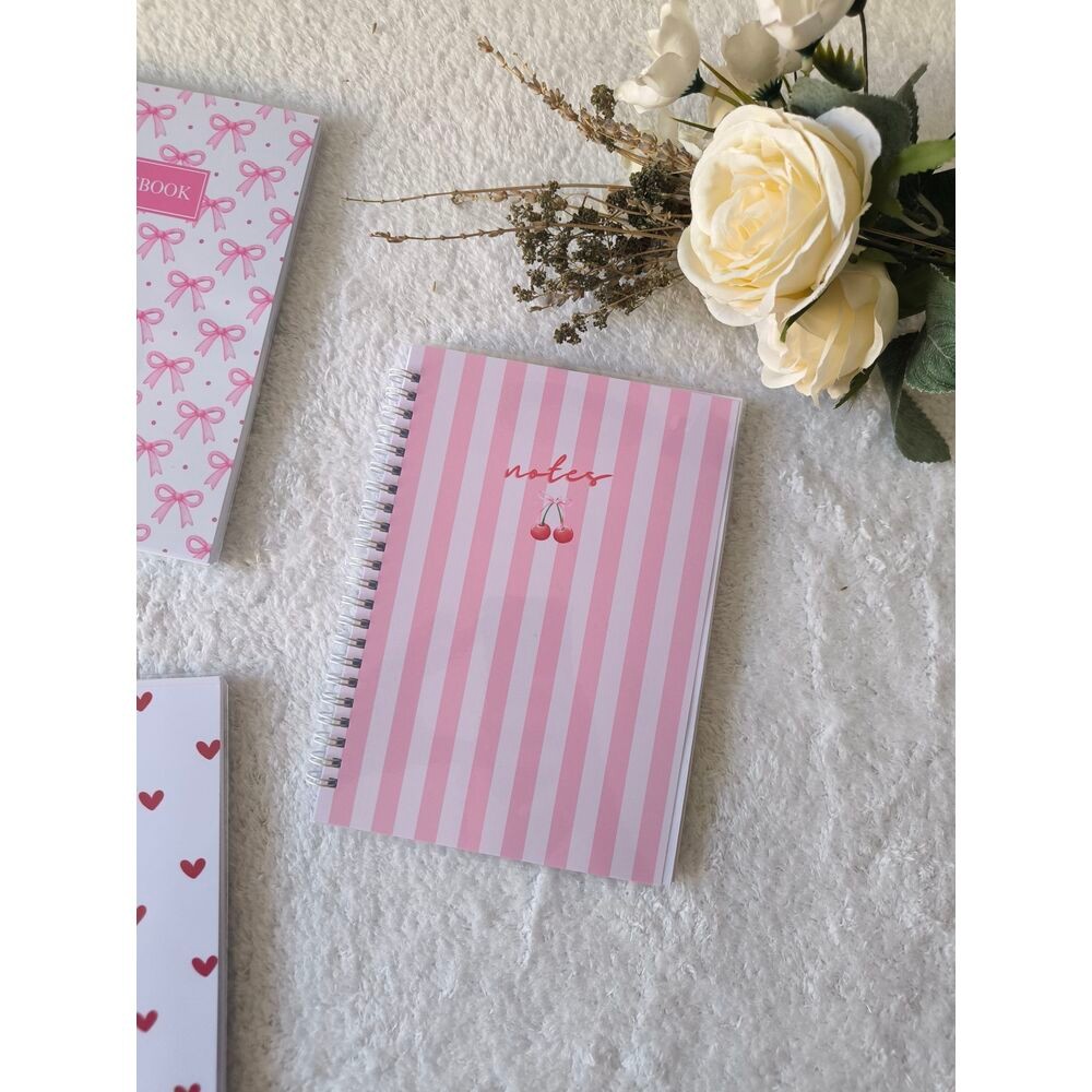 Kiraz Notes A5 Noktalı Telli Defter