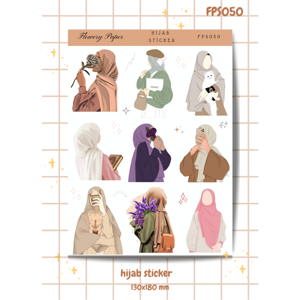 HIJAB STİCKER -FPS050
