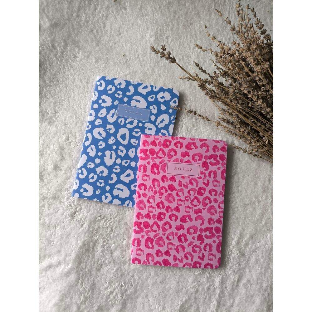 Renkli Leopar 2li Defter Takimi