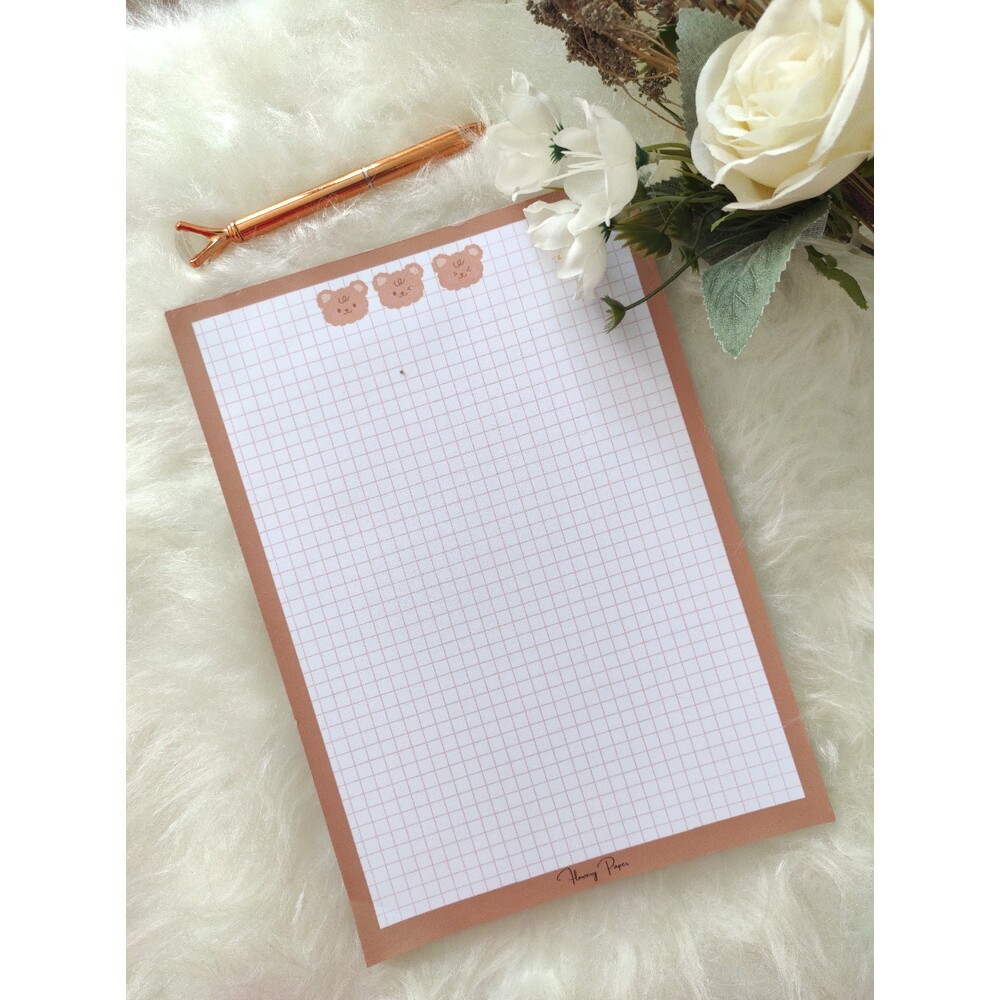 A4 Ayicikli Notepad