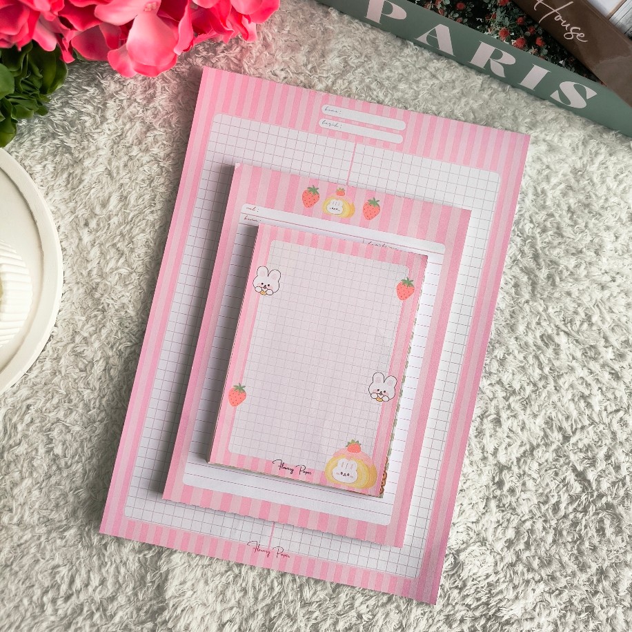 Pembe Kek notepad Set