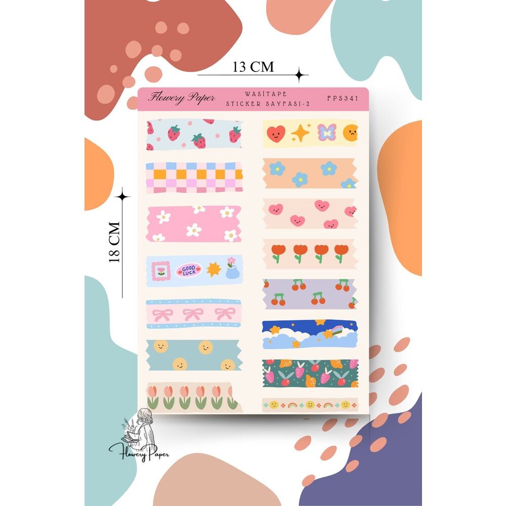 Vashitape Sticker sayfası - FPS341