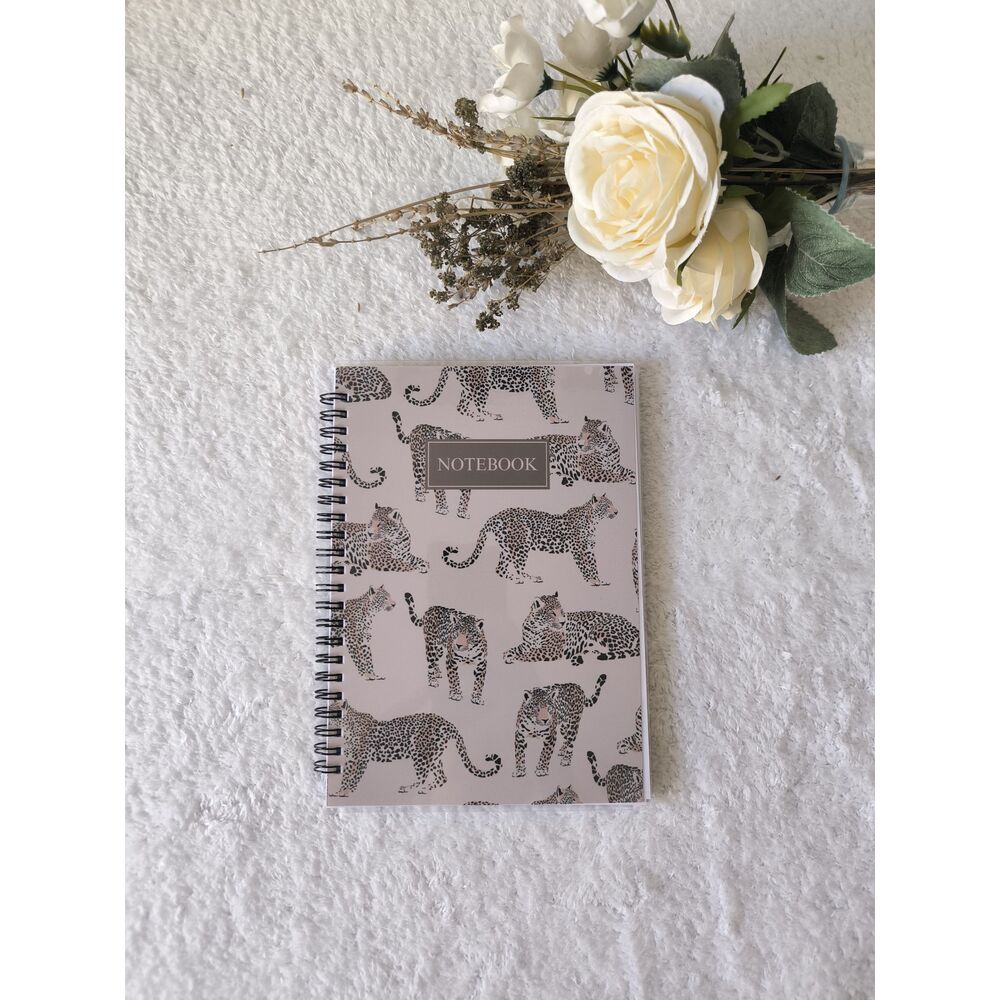 Leopar A5 Telli Defter ,Kareli