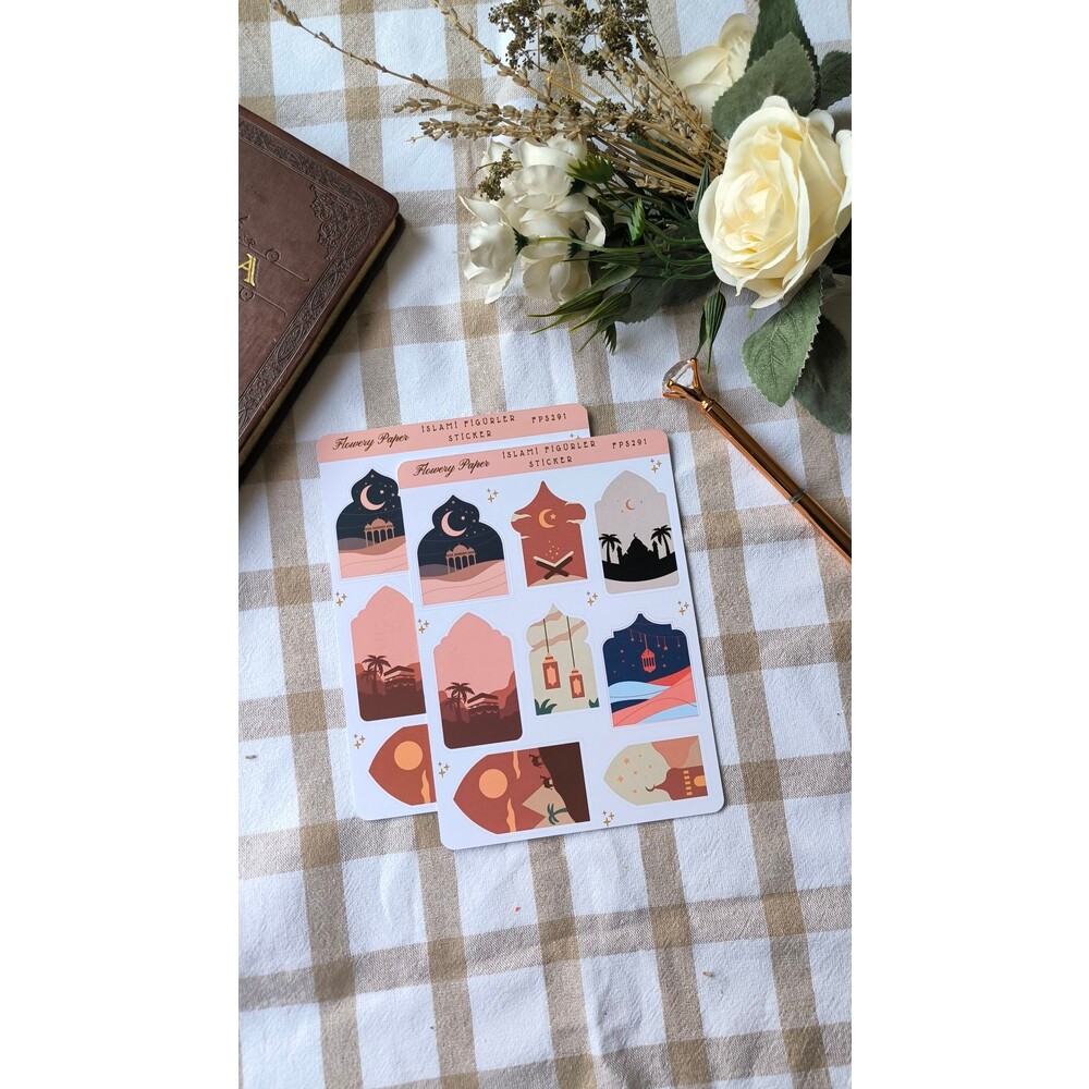 İslami figürler Sticker Sayfası FPS291