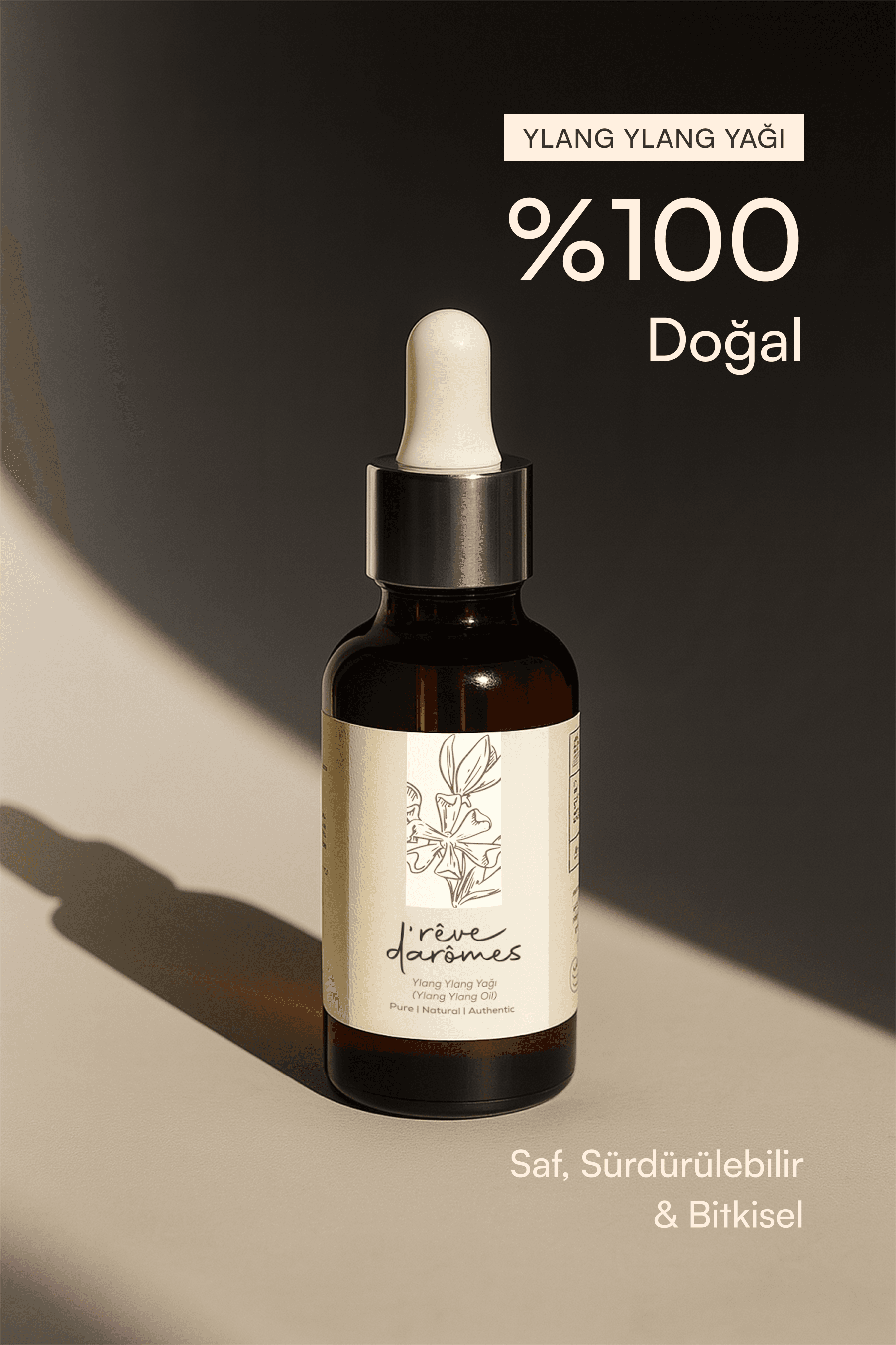 %100 Doğal Ylang Ylang Yağı – 20 ml