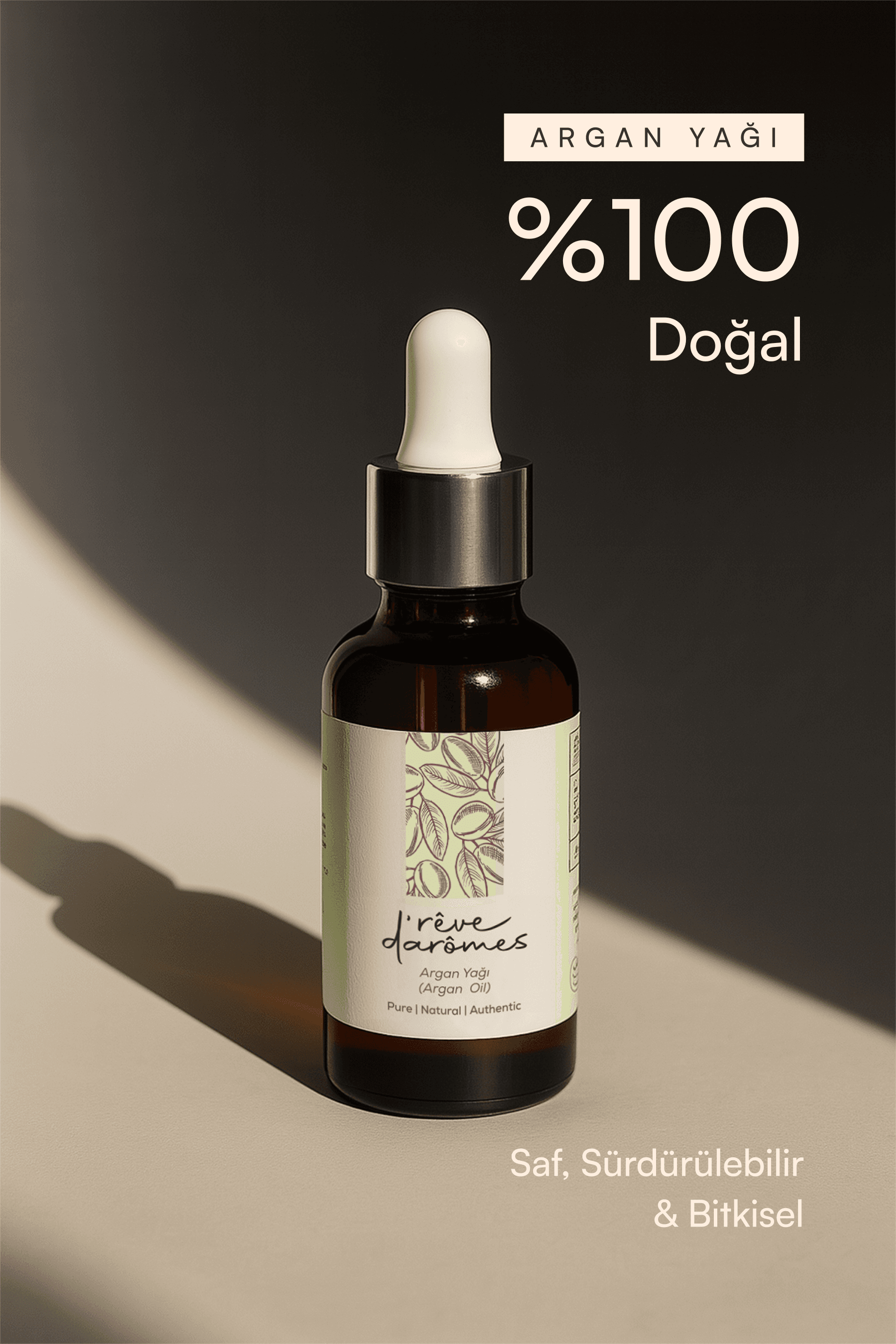 %100 Doğal Argan Yağı – 50 ml