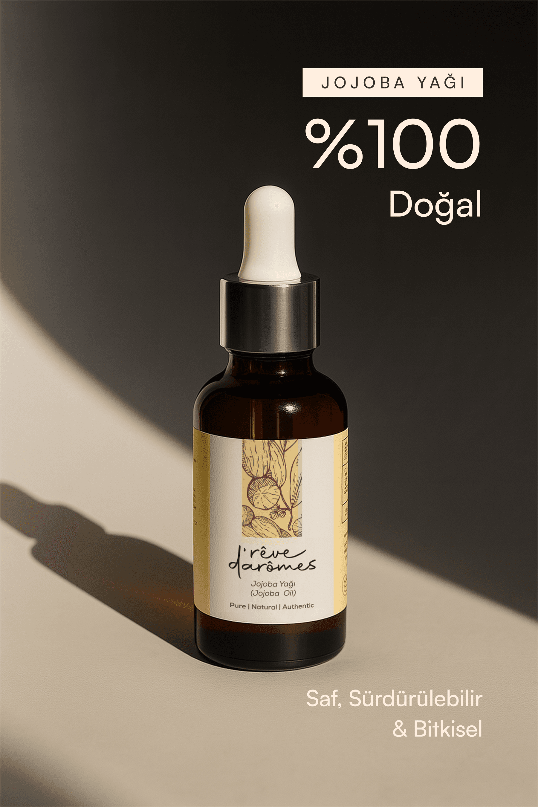 %100 Doğal Jojoba Yağı – 50 ml