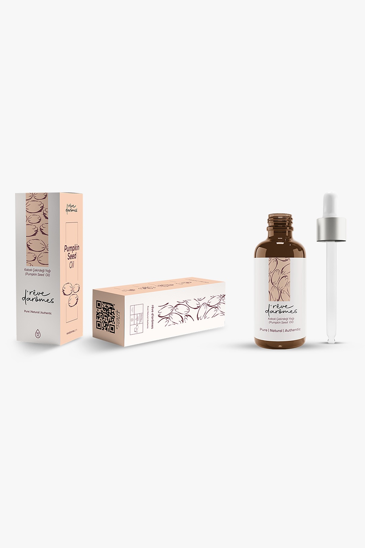 %100 Doğal Soğuk Sıkım Kabak Çekirdeği Yağı – 50 ml